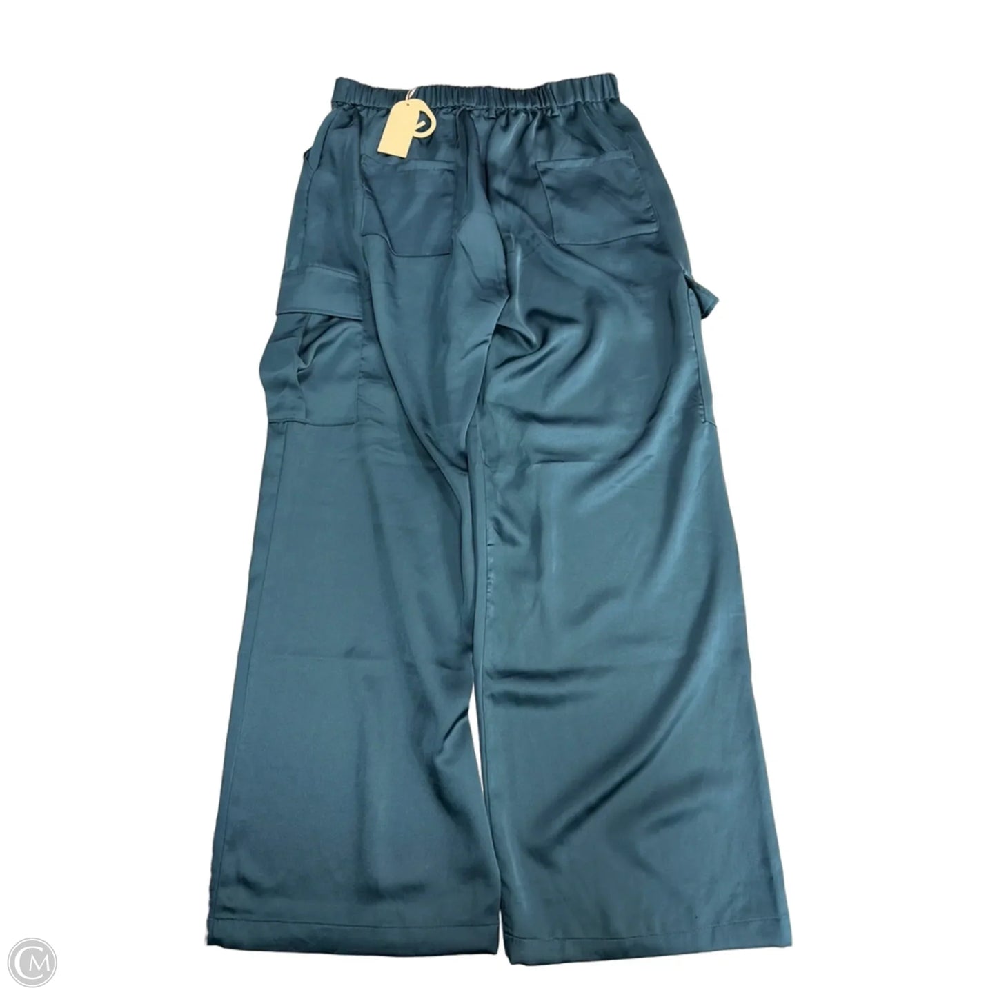 Pants Wide Leg By Good Luck Gem In Blue, Size: 14