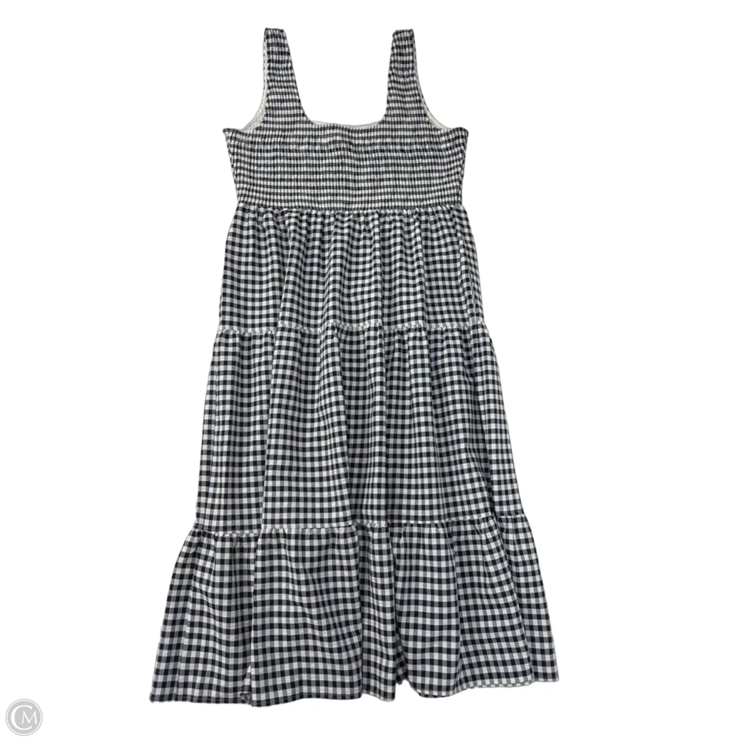 Dress Casual Maxi By On 34th In Checkered Pattern, Size: Xl