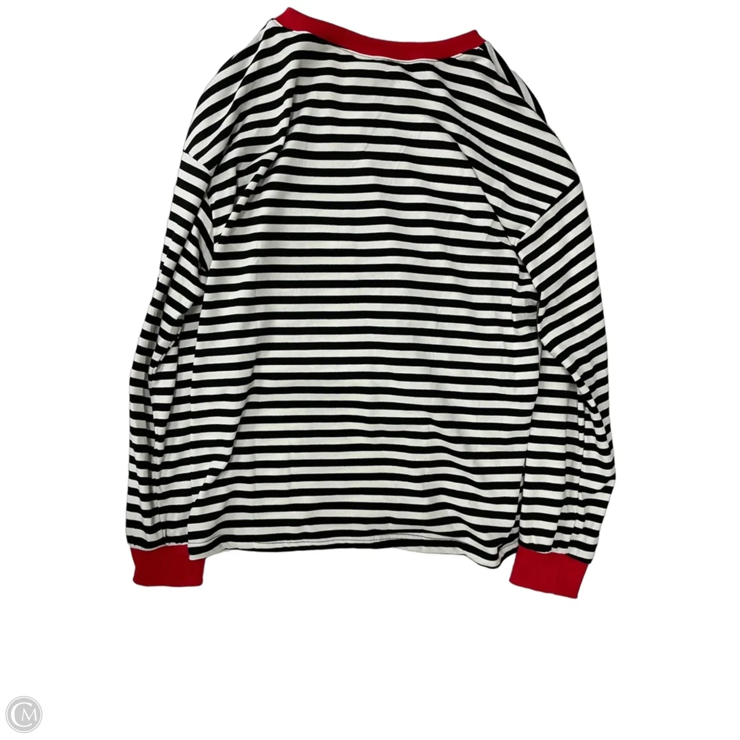 Top Long Sleeve By Clothes Mentor In Striped Pattern, Size: Xl