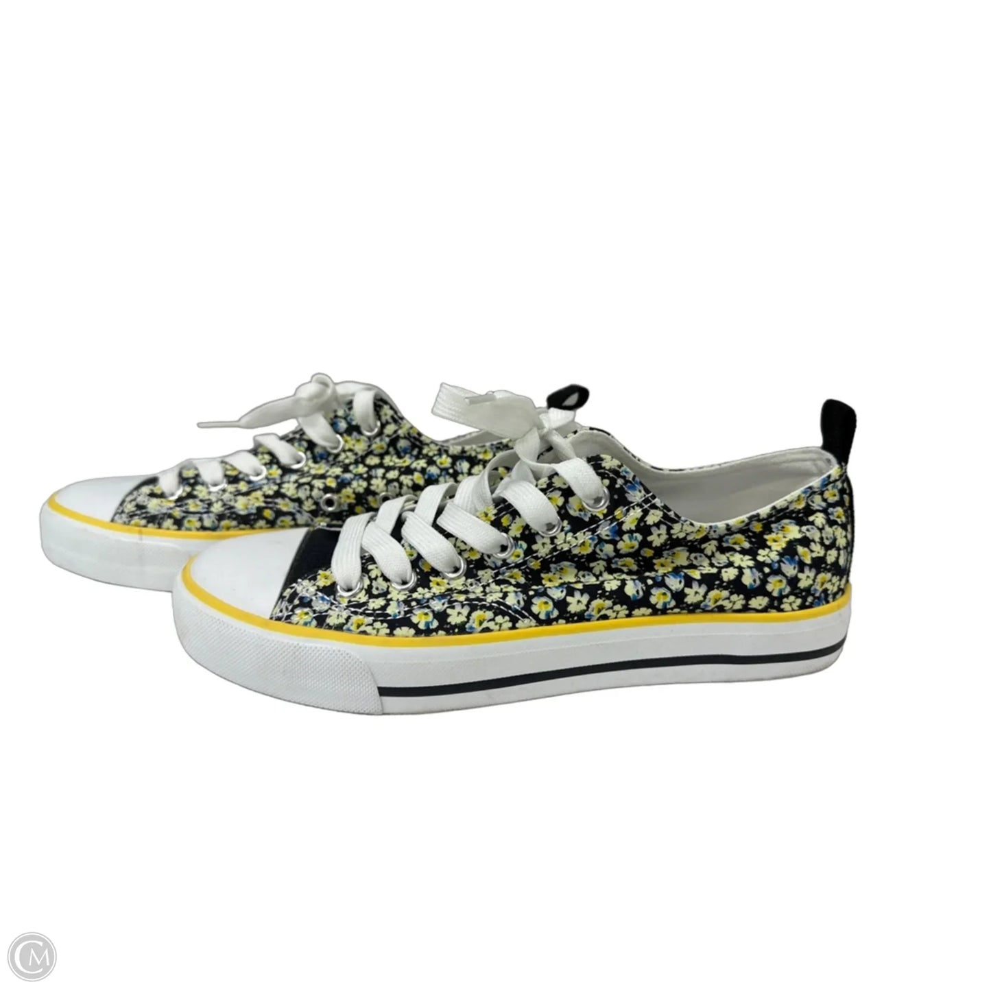 Shoes Sneakers By Clothes Mentor In Floral Print, Size: 8
