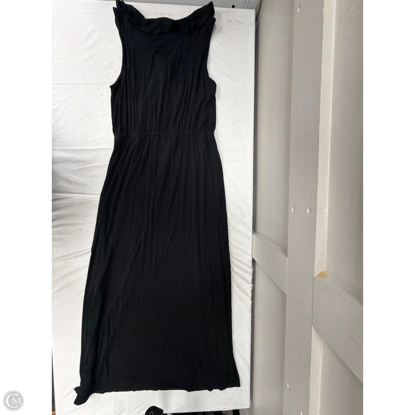 Dress Casual Maxi By Apt 9 In Black, Size: L
