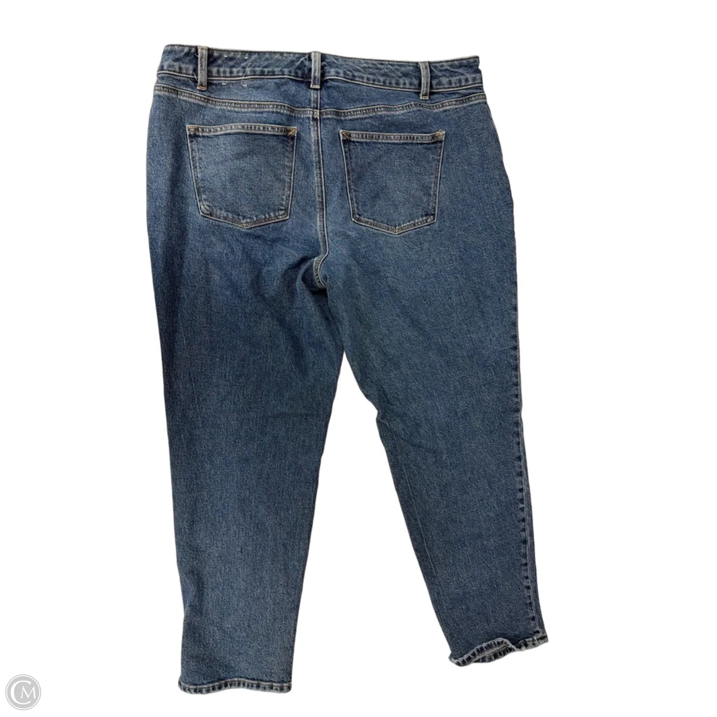 Jeans Boyfriend By Talbots In Blue Denim, Size: 14