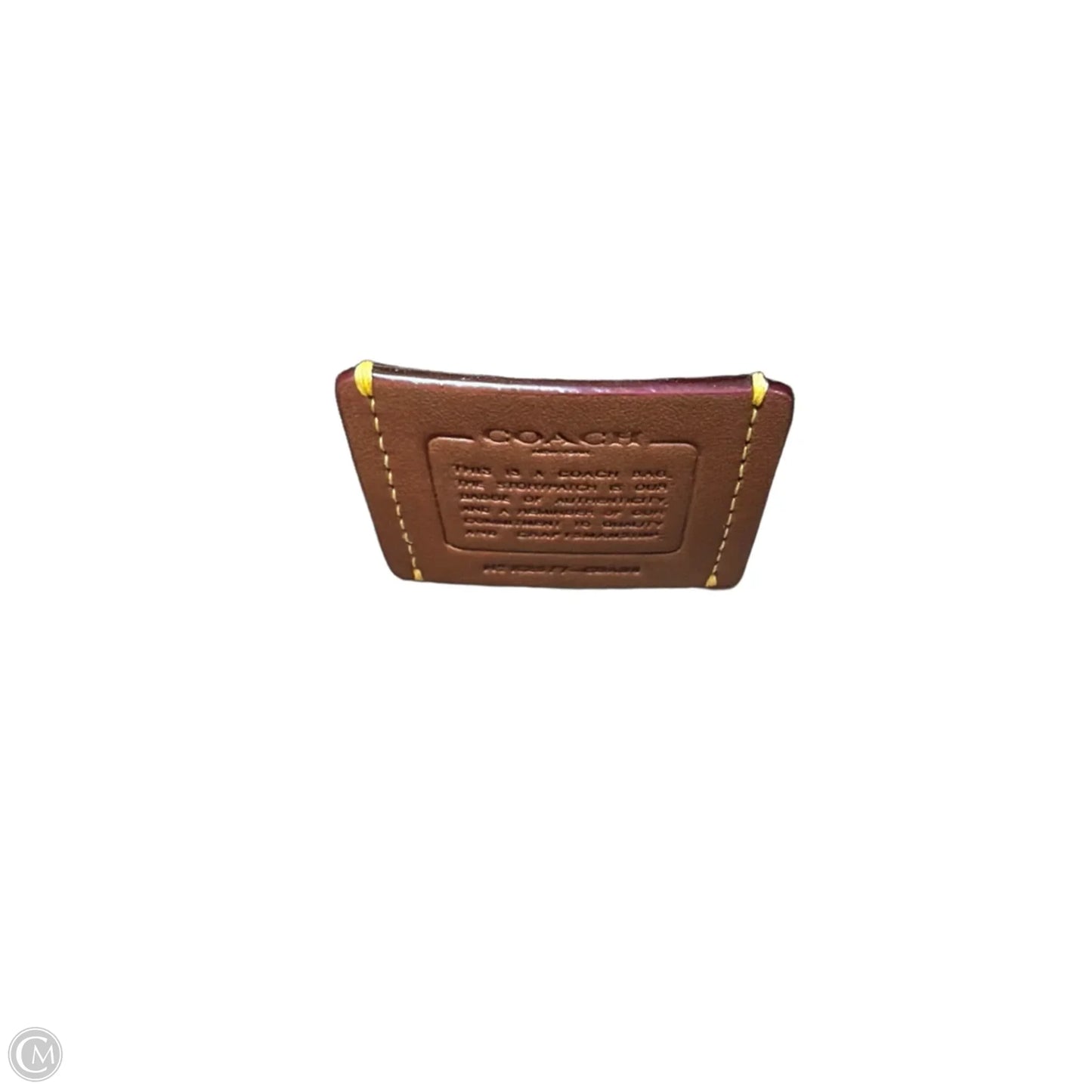 Crossbody Designer By Coach, Size: Small