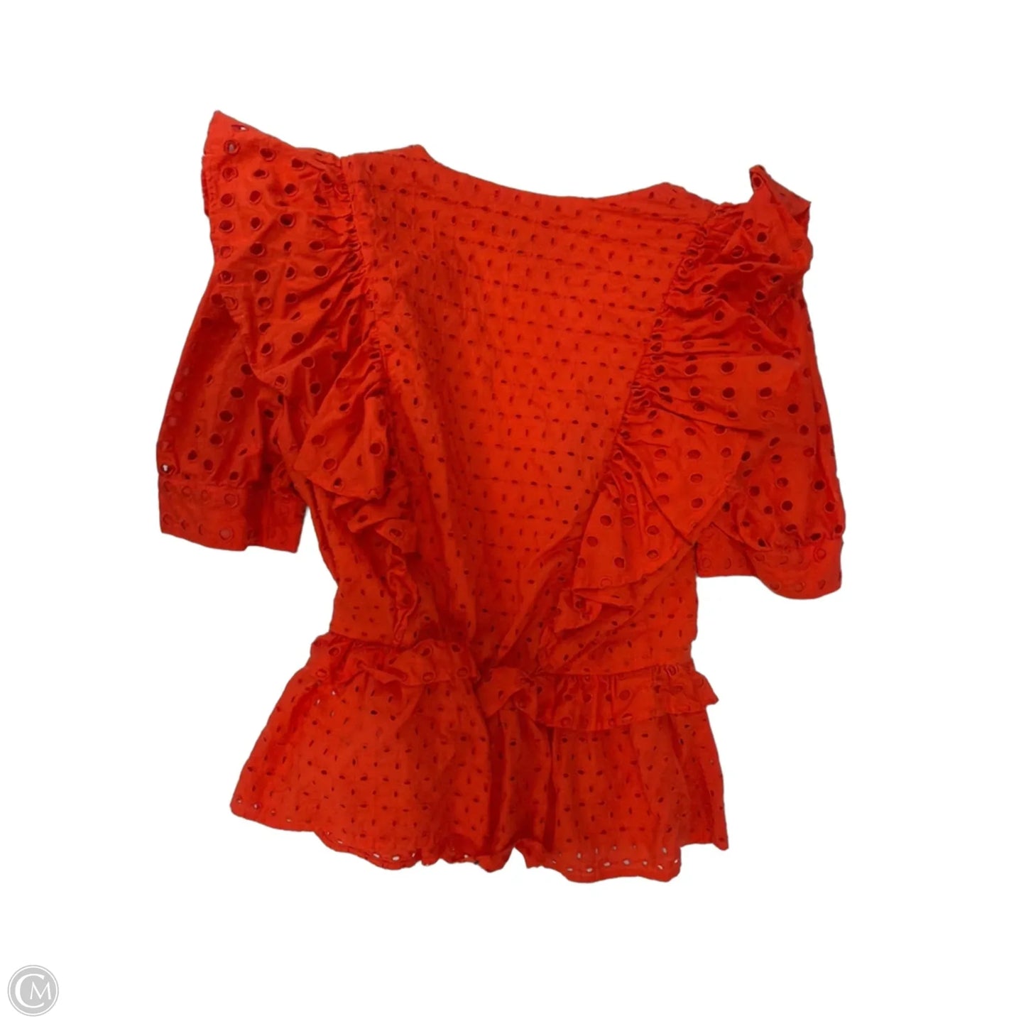 Top Short Sleeve By J. Crew In Orange, Size: Xs