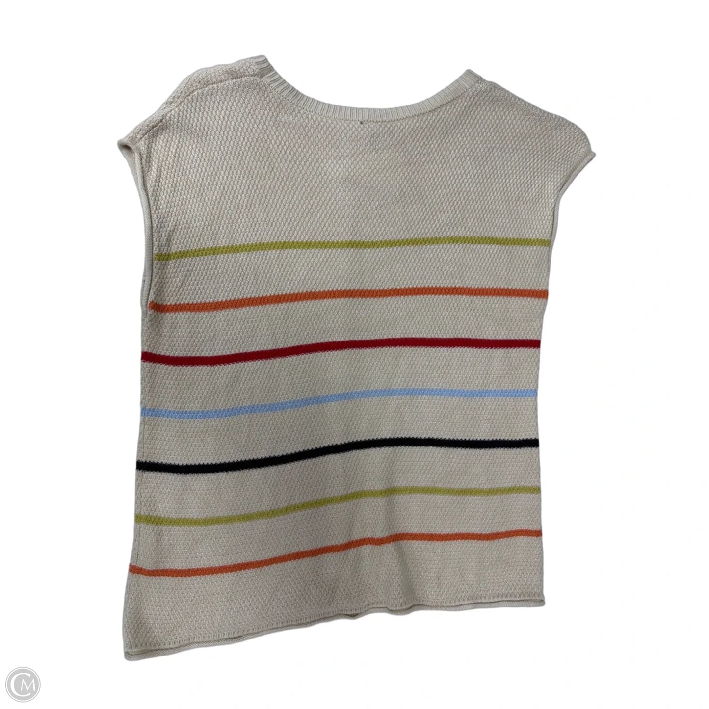 Top Sleeveless By Clothes Mentor In Tan, Size: S