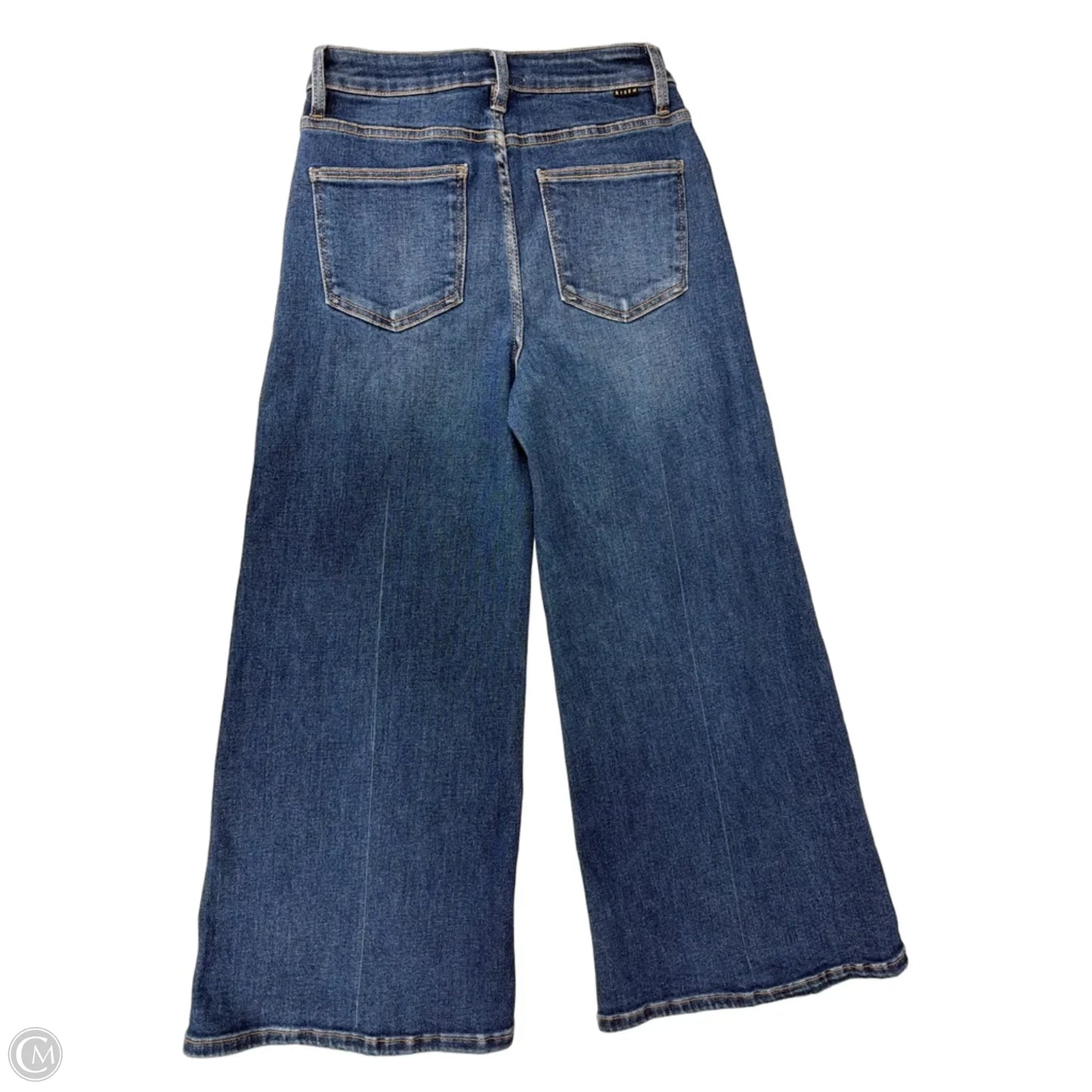 Jeans Wide Leg By Risen In Blue Denim, Size: 4