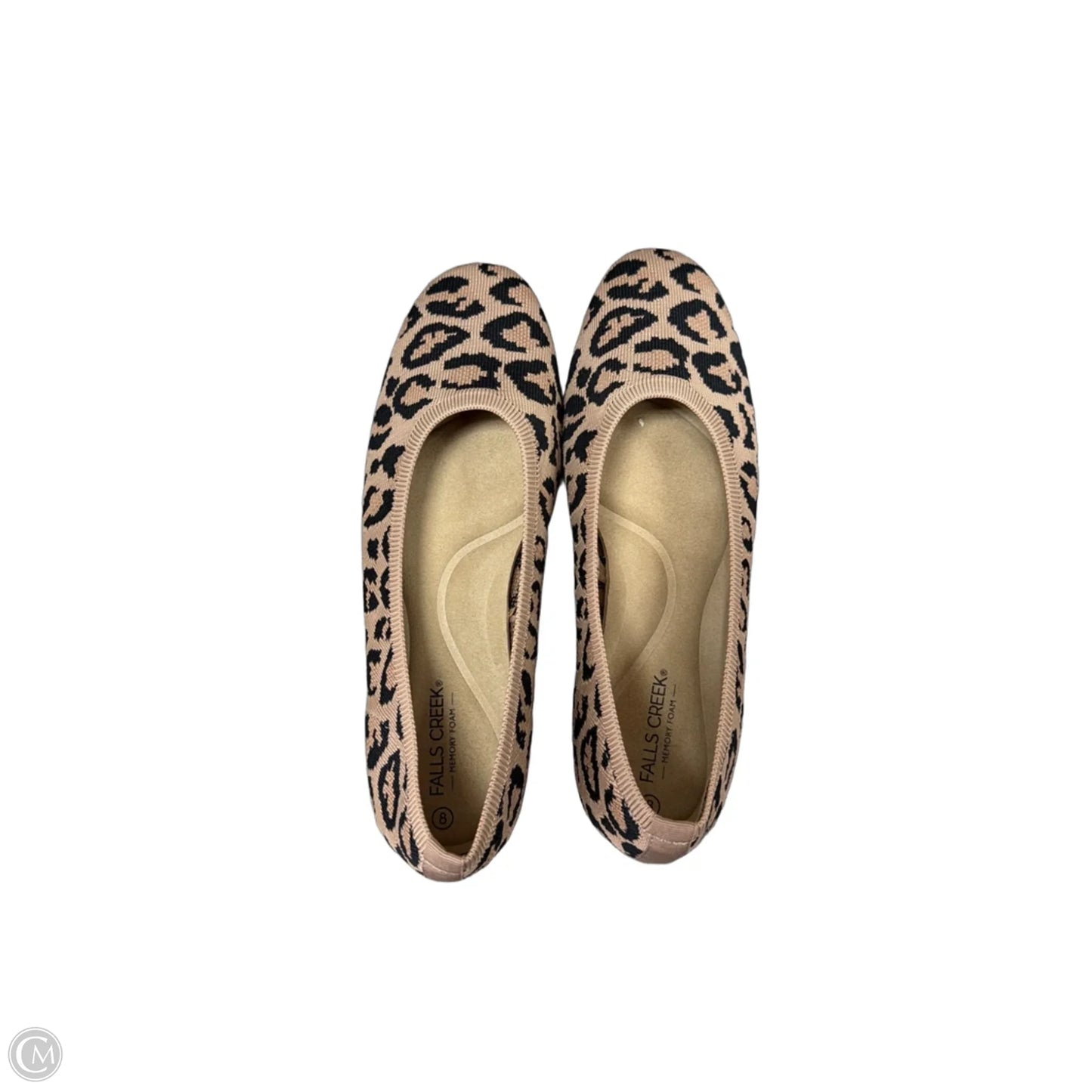 Shoes Flats By Falls Creek In Animal Print, Size: 8