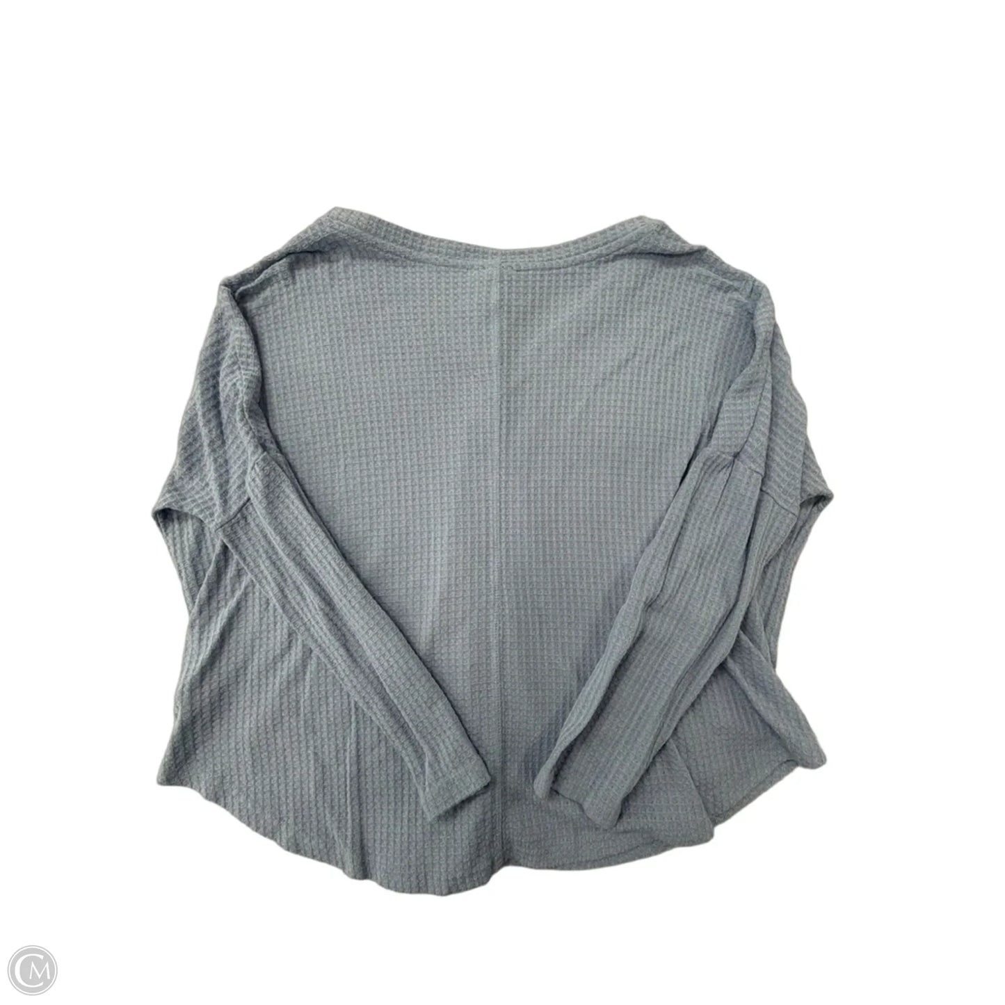 Top Long Sleeve By Ana In Blue, Size: L