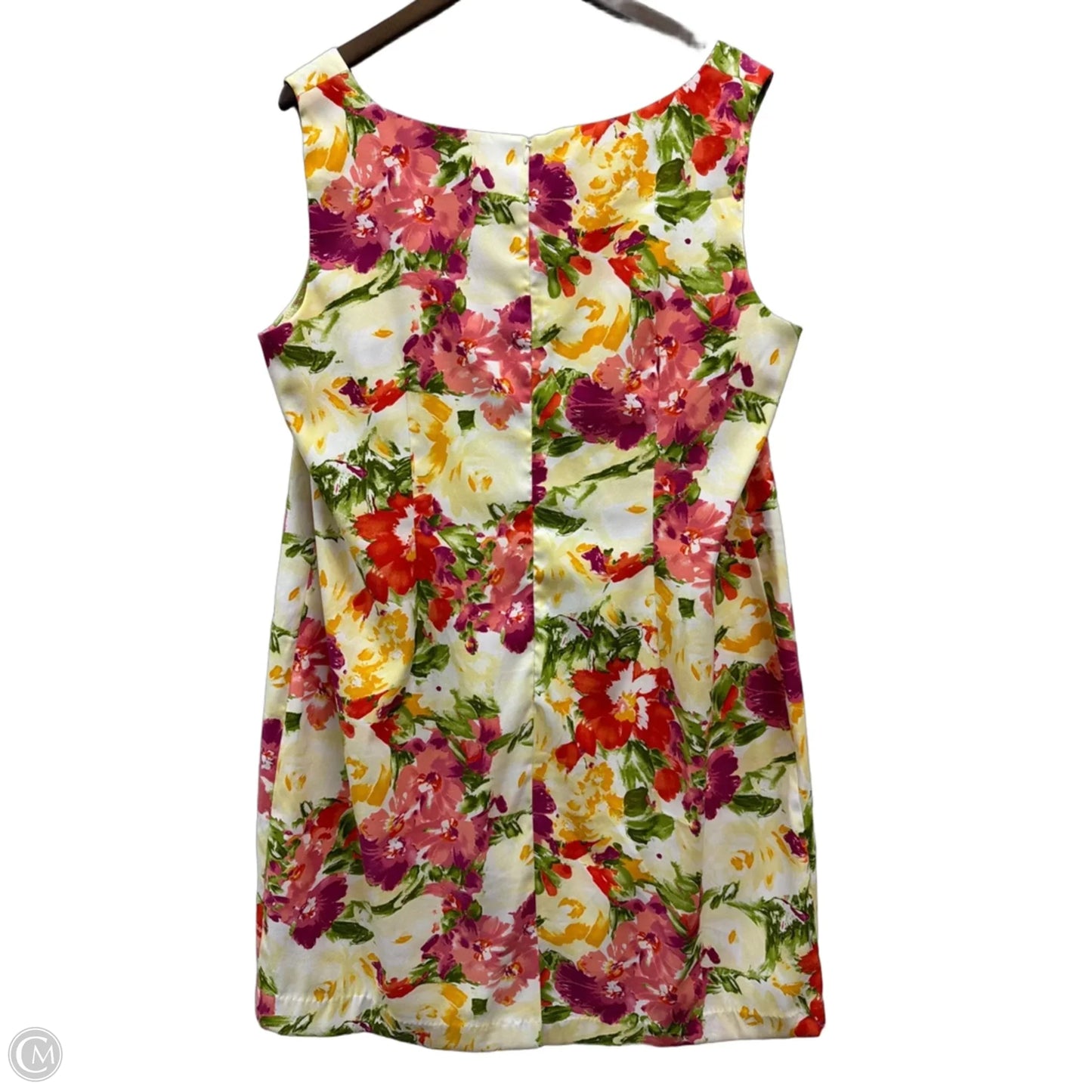 Dress Casual Midi By In Studio In Floral Print, Size: 1x