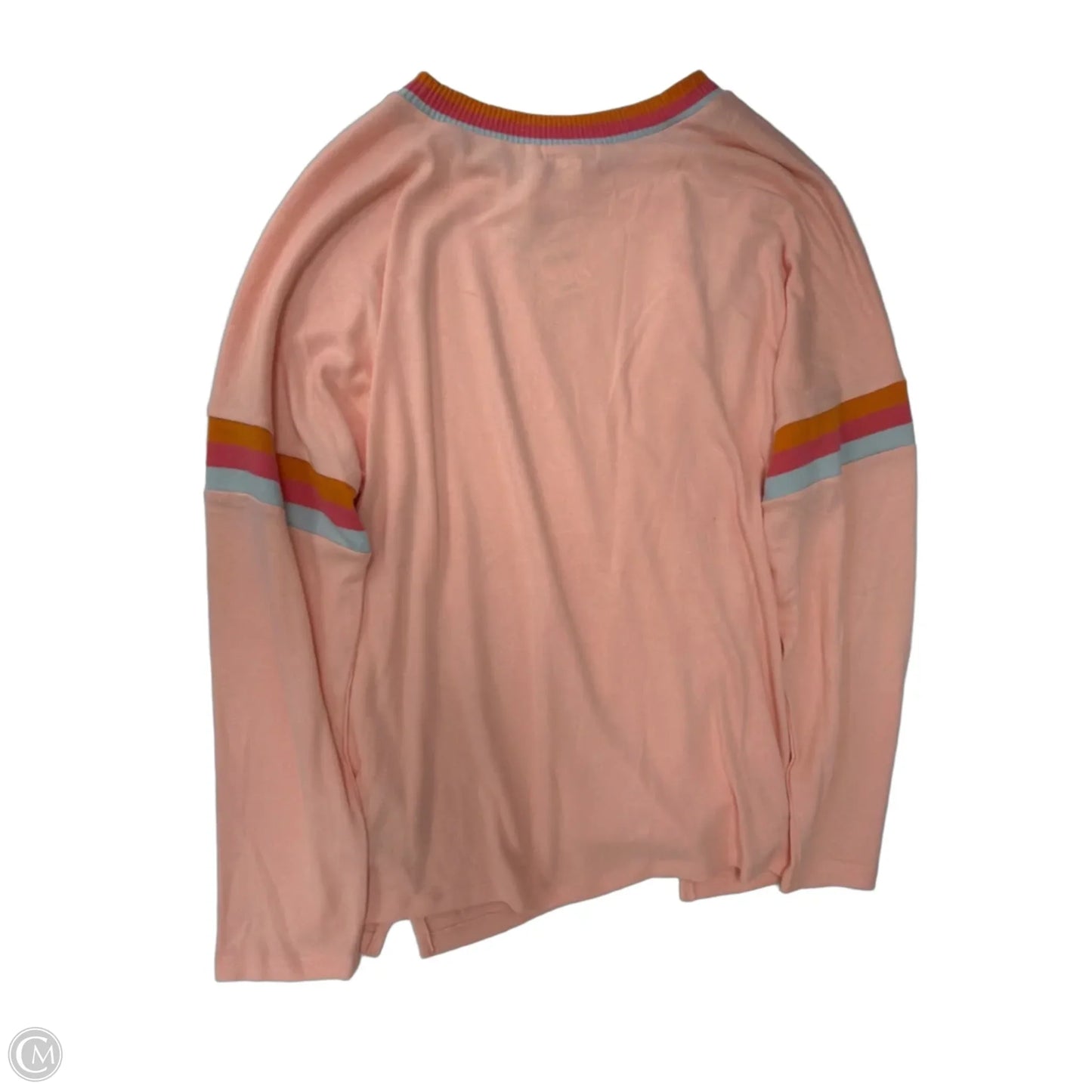 Top Long Sleeve By Style And Company In Peach, Size: Xl