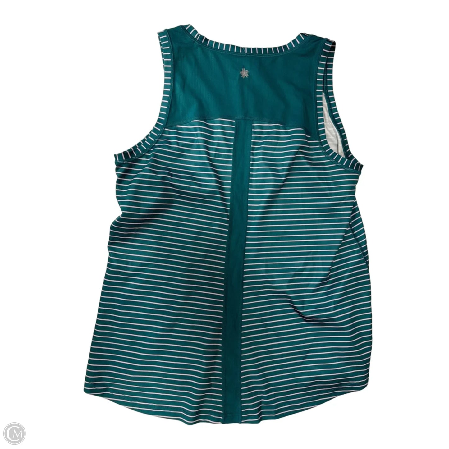 Athletic Tank Top By Tek Gear In Striped Pattern, Size: L
