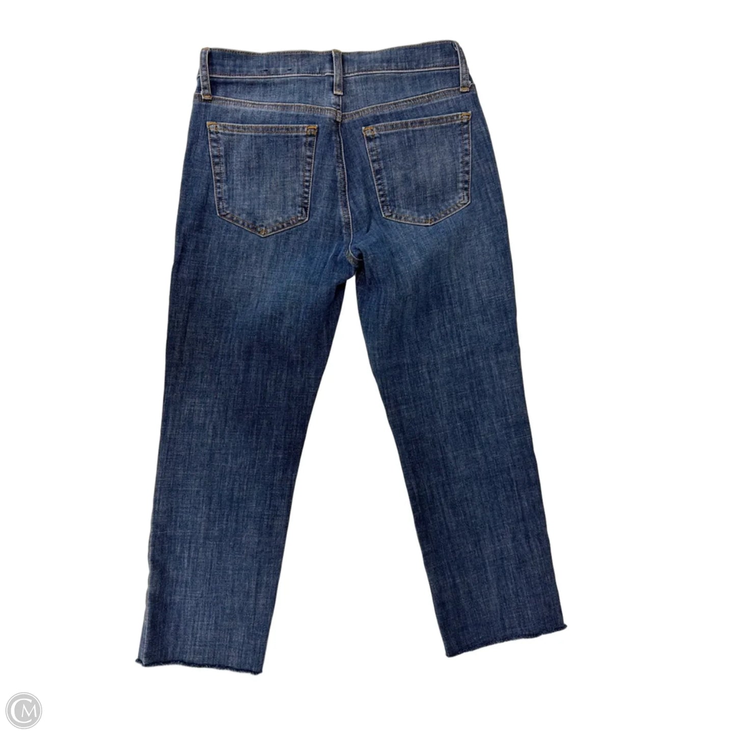 Jeans Cropped By Gap In Blue Denim, Size: 2