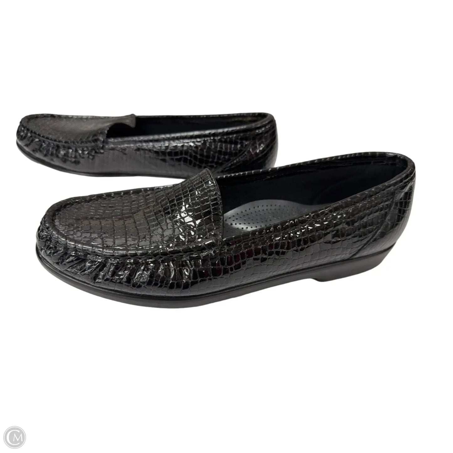 Shoes Flats By Sas In Black, Size: 10