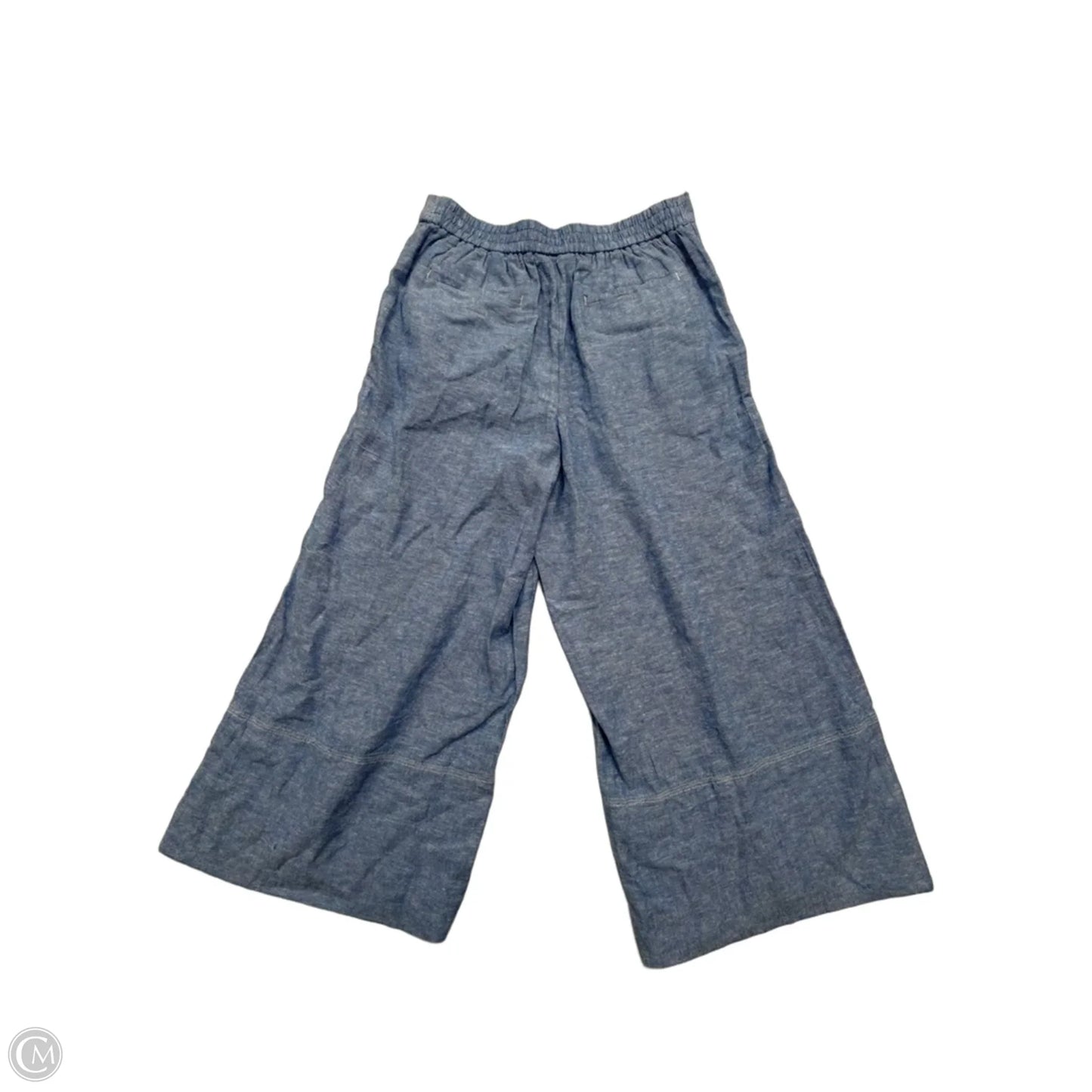 Pants Wide Leg By Banana Republic In Blue, Size: S