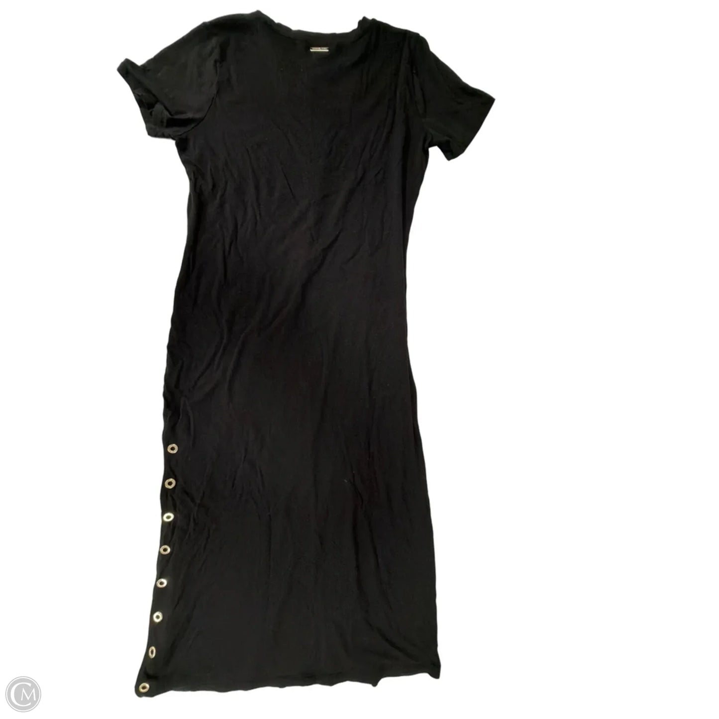 Dress Casual Maxi By Michael By Michael Kors In Black, Size: L