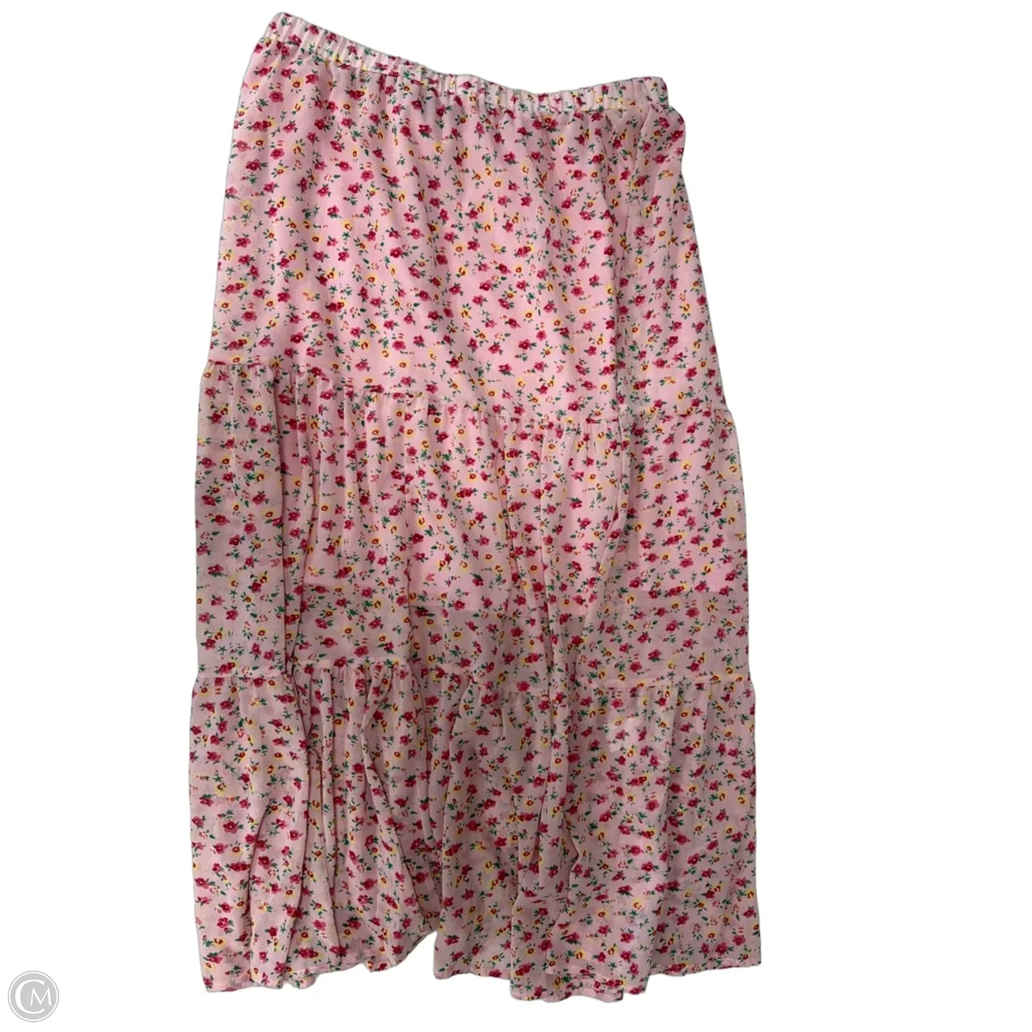 Skirt Maxi By Clothes Mentor In Pink, Size: 2x