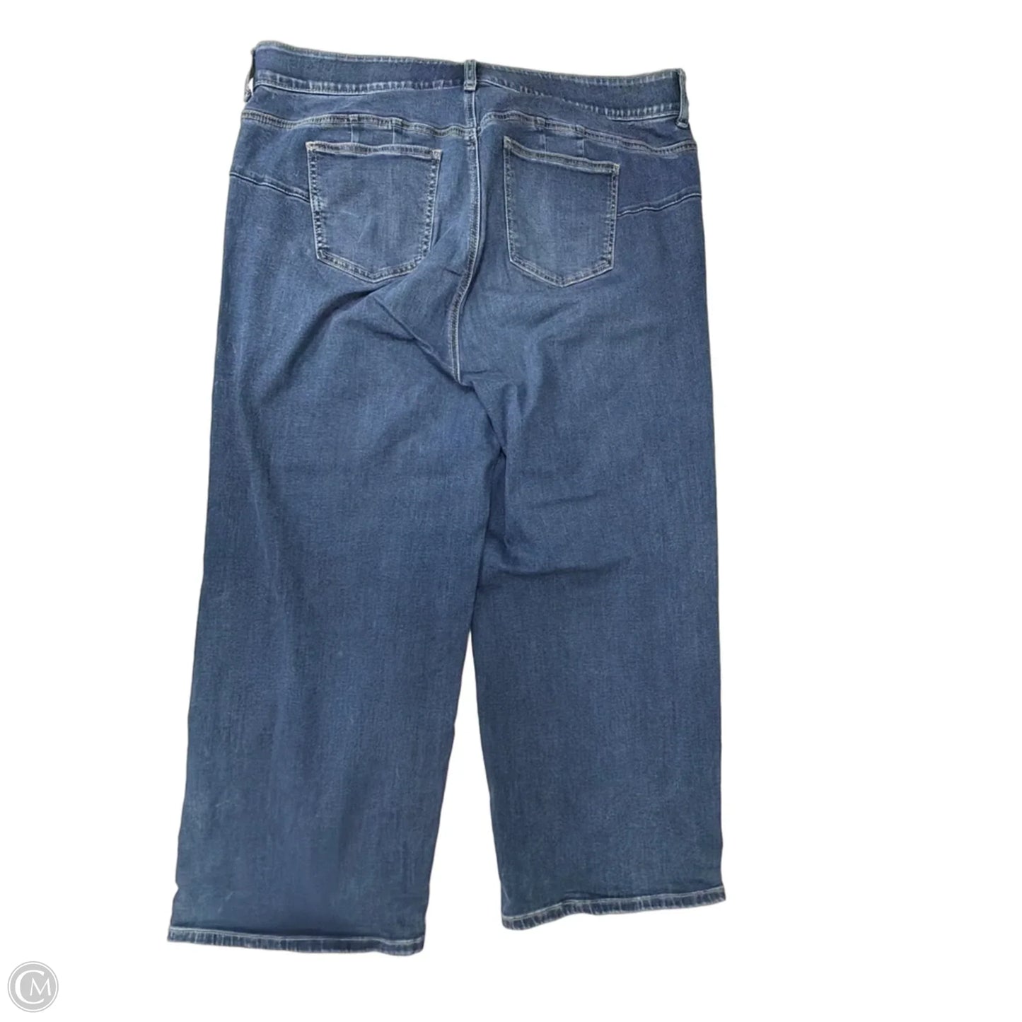 Jeans Wide Leg By Torrid In Blue Denim, Size: 20