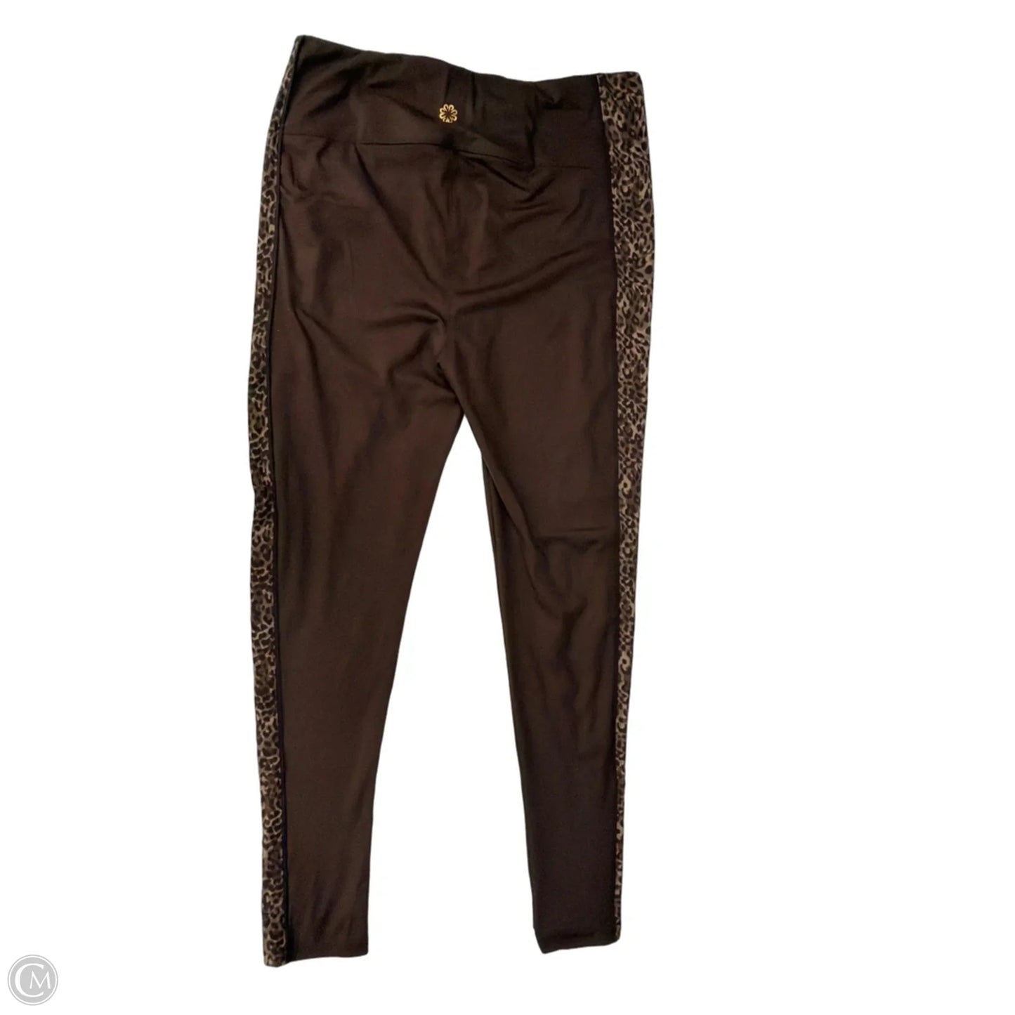 Athletic Leggings By Pro Player In Brown, Size: L