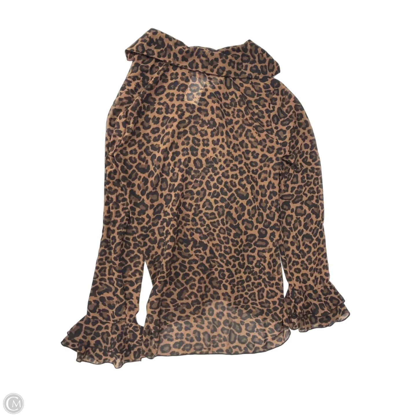 Top Long Sleeve By Show Me Your Mumu In Animal Print, Size: Xs