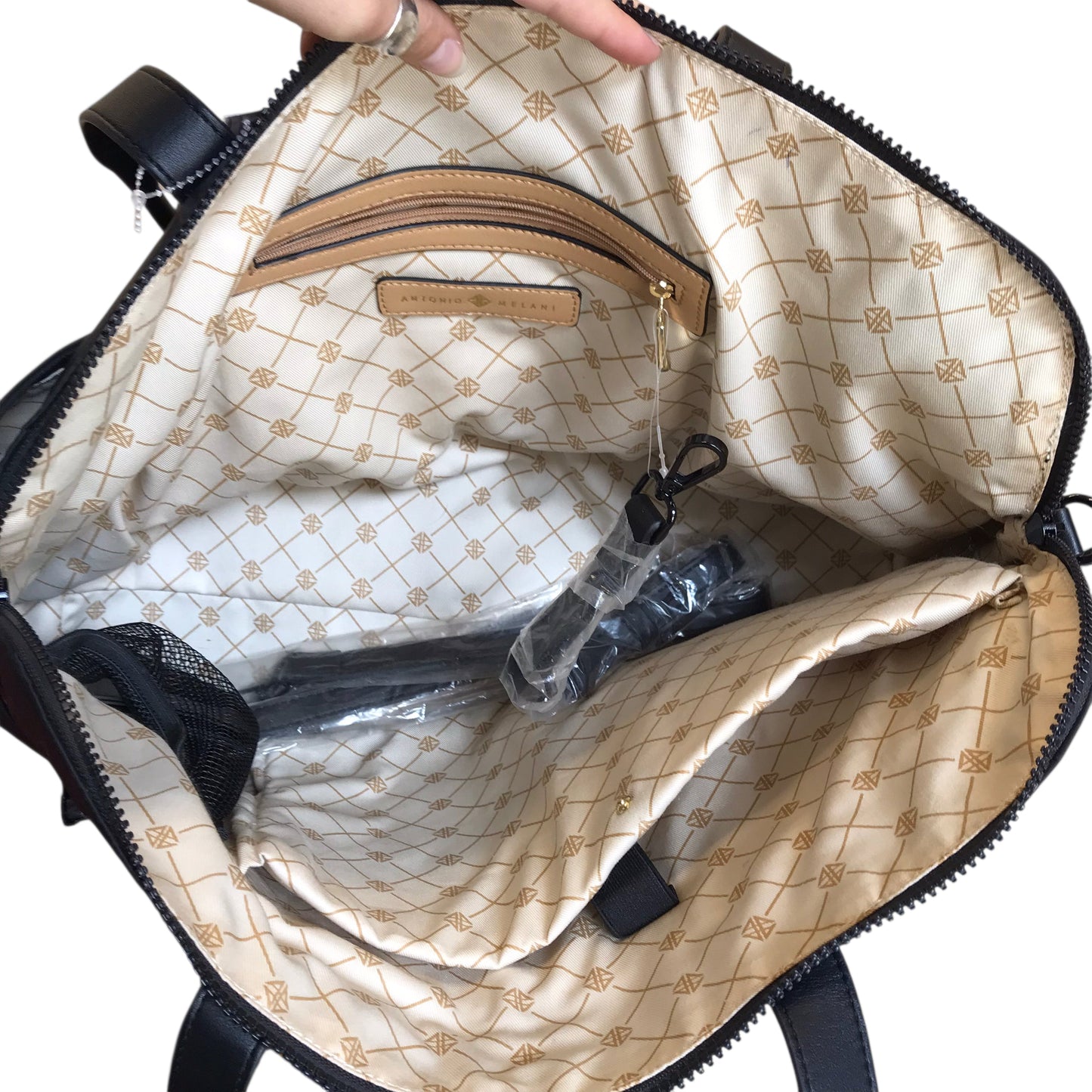 Laptop Bag By Antonio Melani In Black, Size:Large