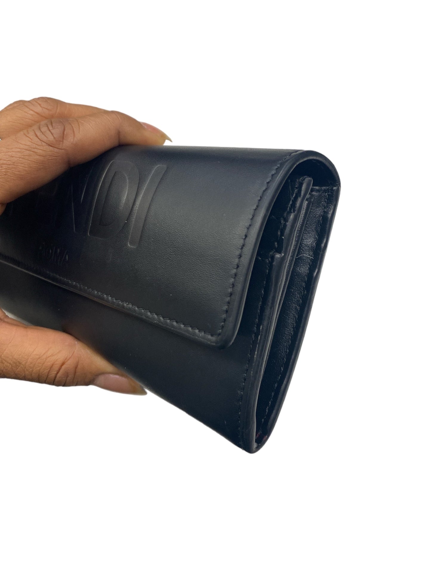 Wallet Luxury Designer By Fendi Size: Large