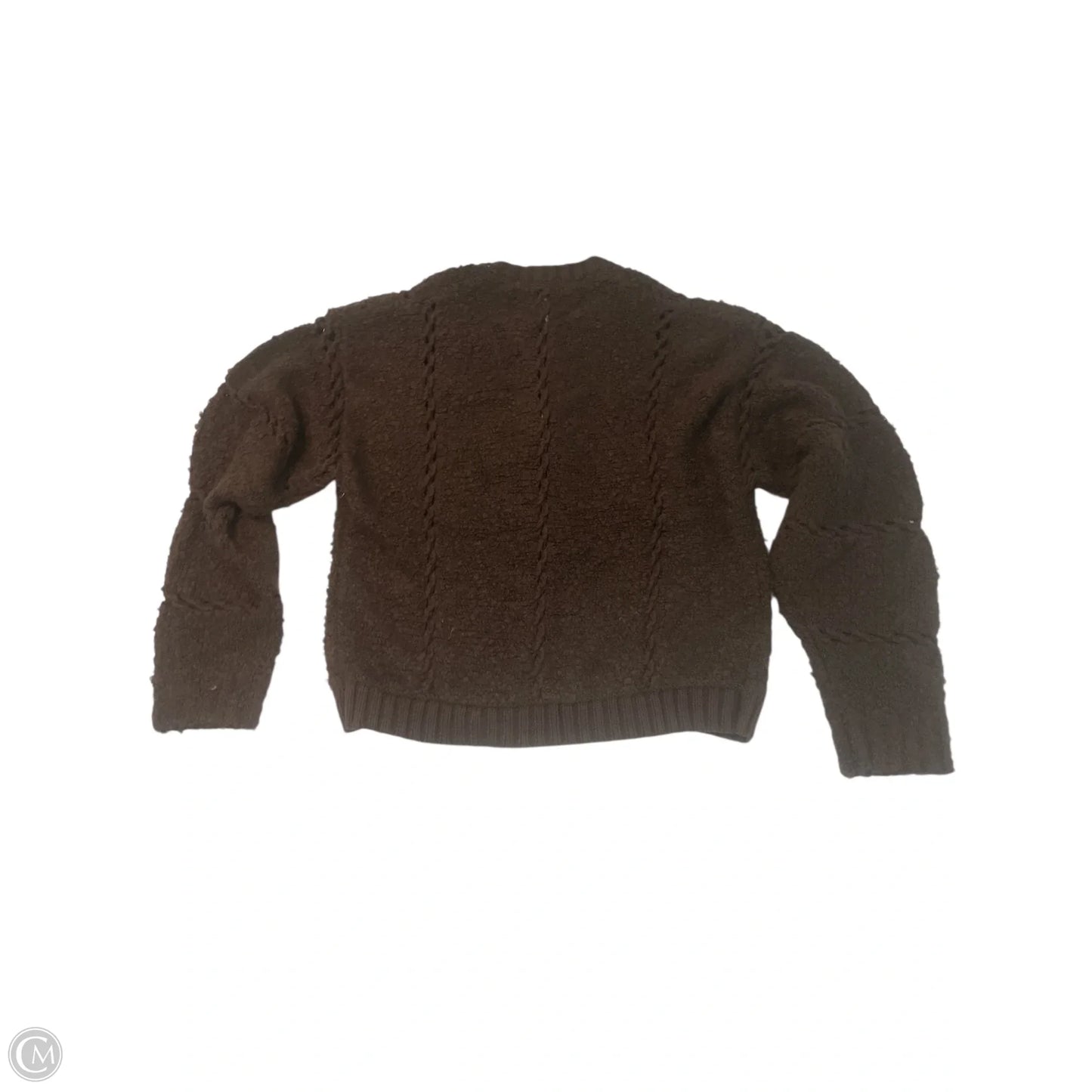 Sweater By Z Supply In Brown, Size: L