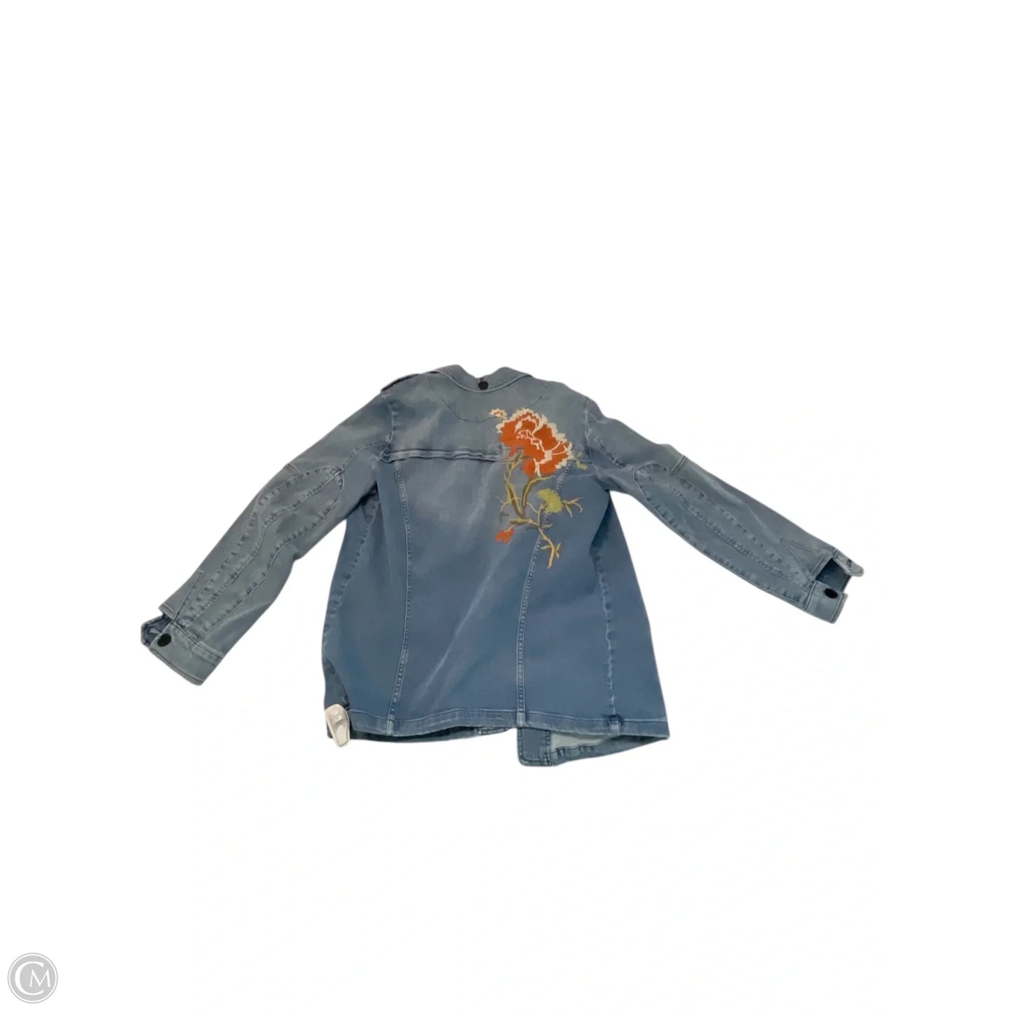 Jacket Denim By Pilcro In Blue, Size: Xs