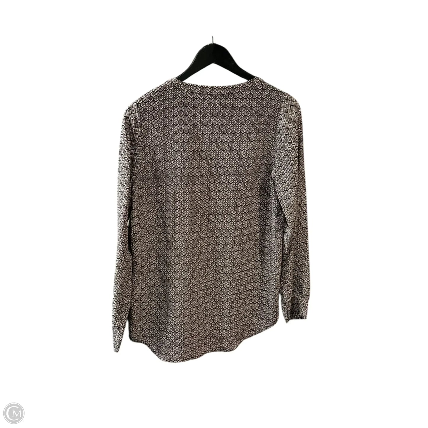 Top Long Sleeve Basic By Joie In Purple, Size: S