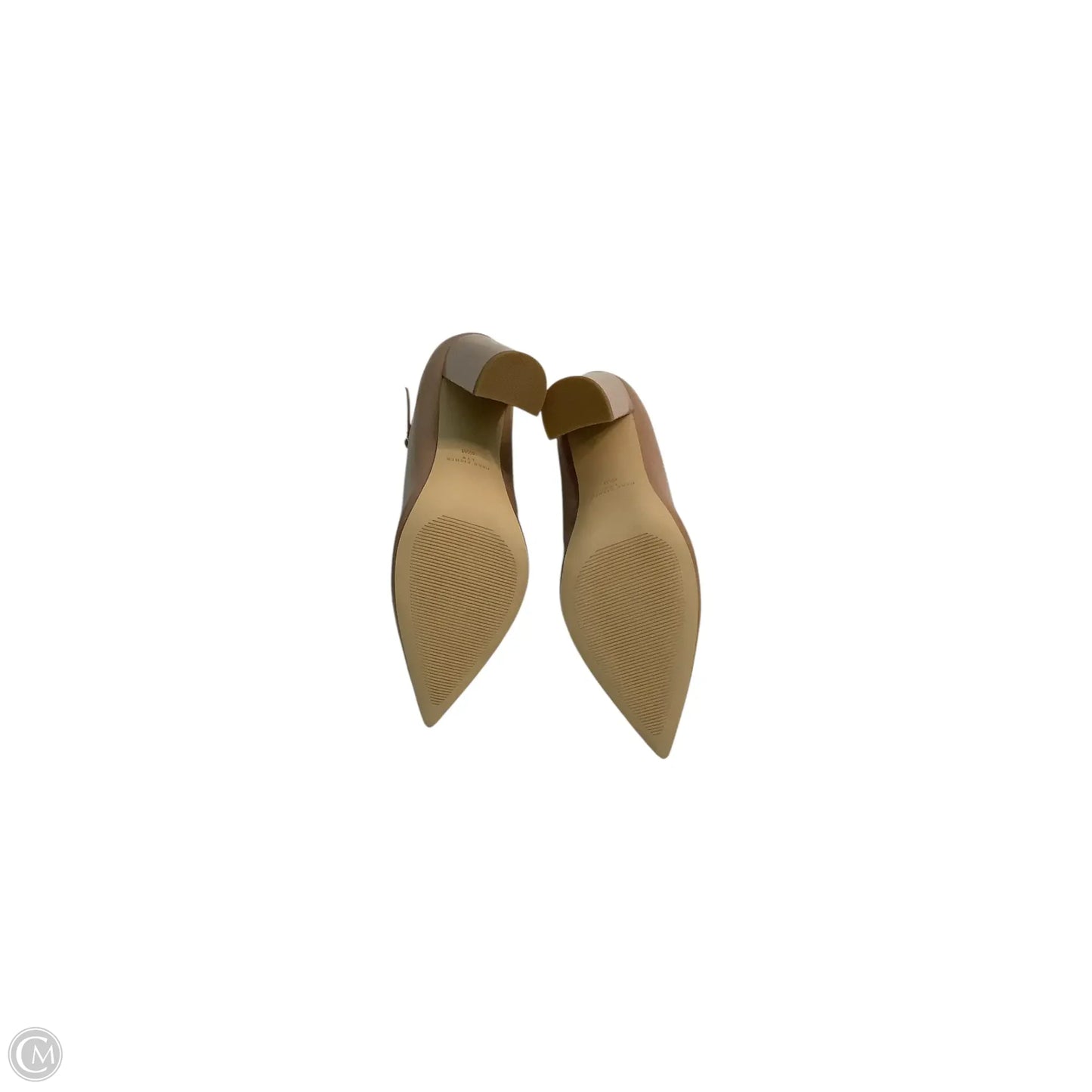 Shoes Heels Block By Marc Fisher In Tan, Size: 9.5