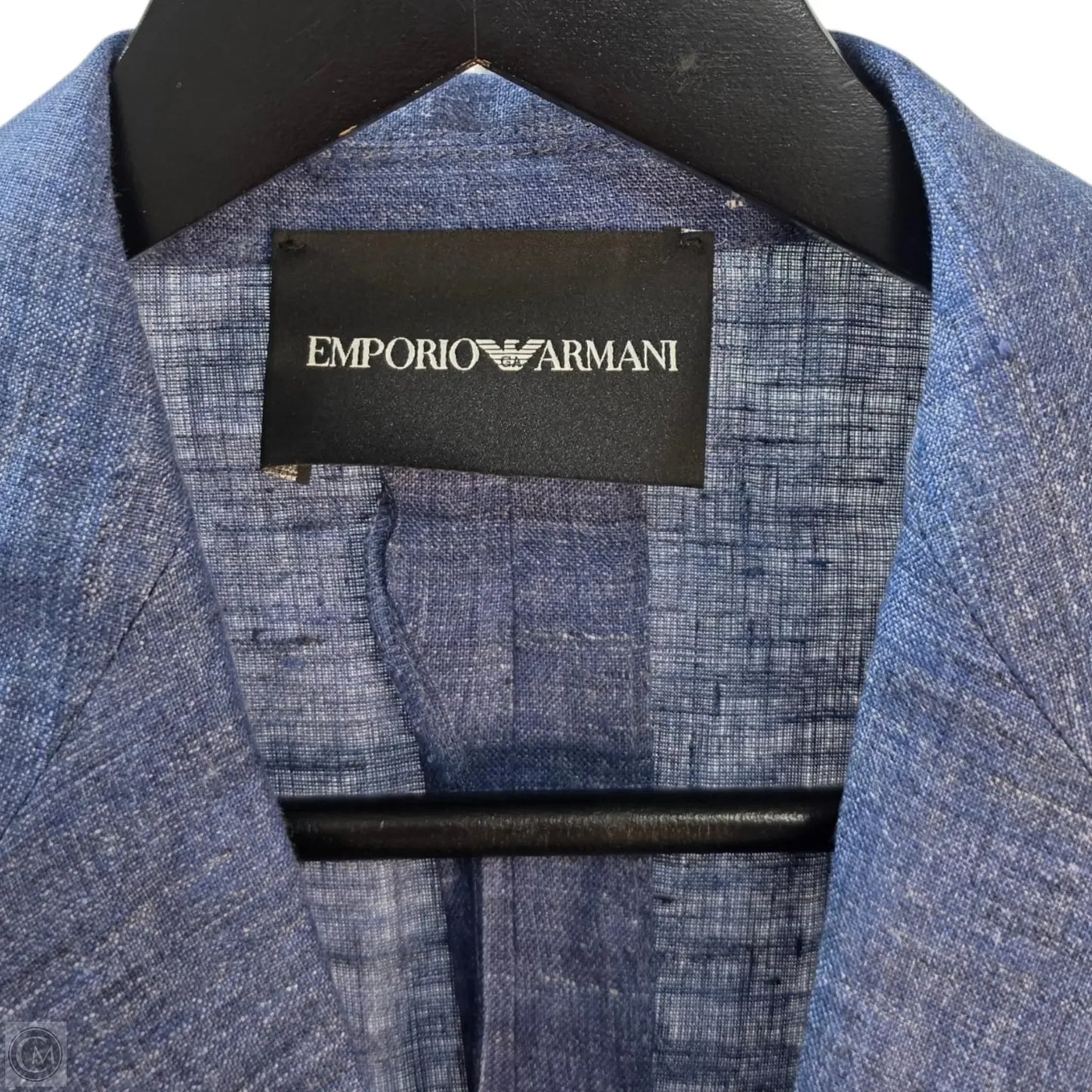 Blazer By Emporio Armani In Blue, Size: Xs