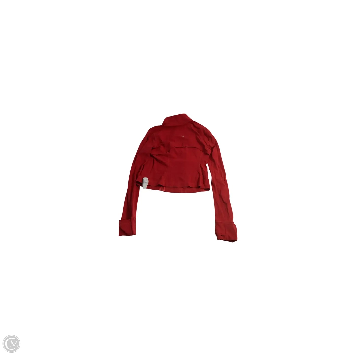 Athletic Jacket By Lululemon In Red, Size: 10