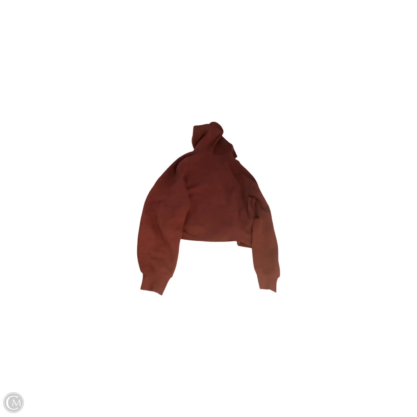 Sweatshirt Hoodie By Lululemon In Maroon, Size: M