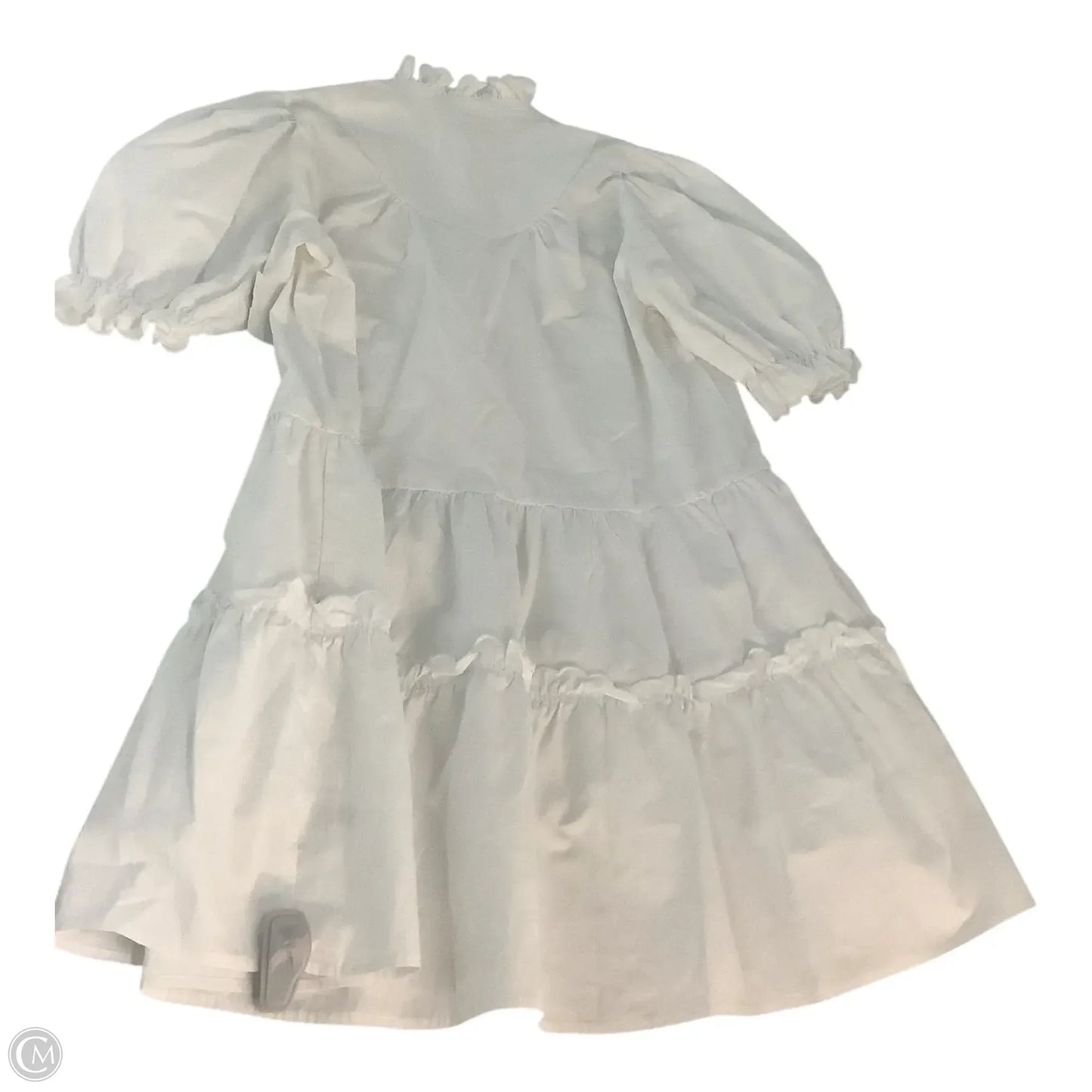 Dress Casual Midi By Pomander Place In White, Size: M