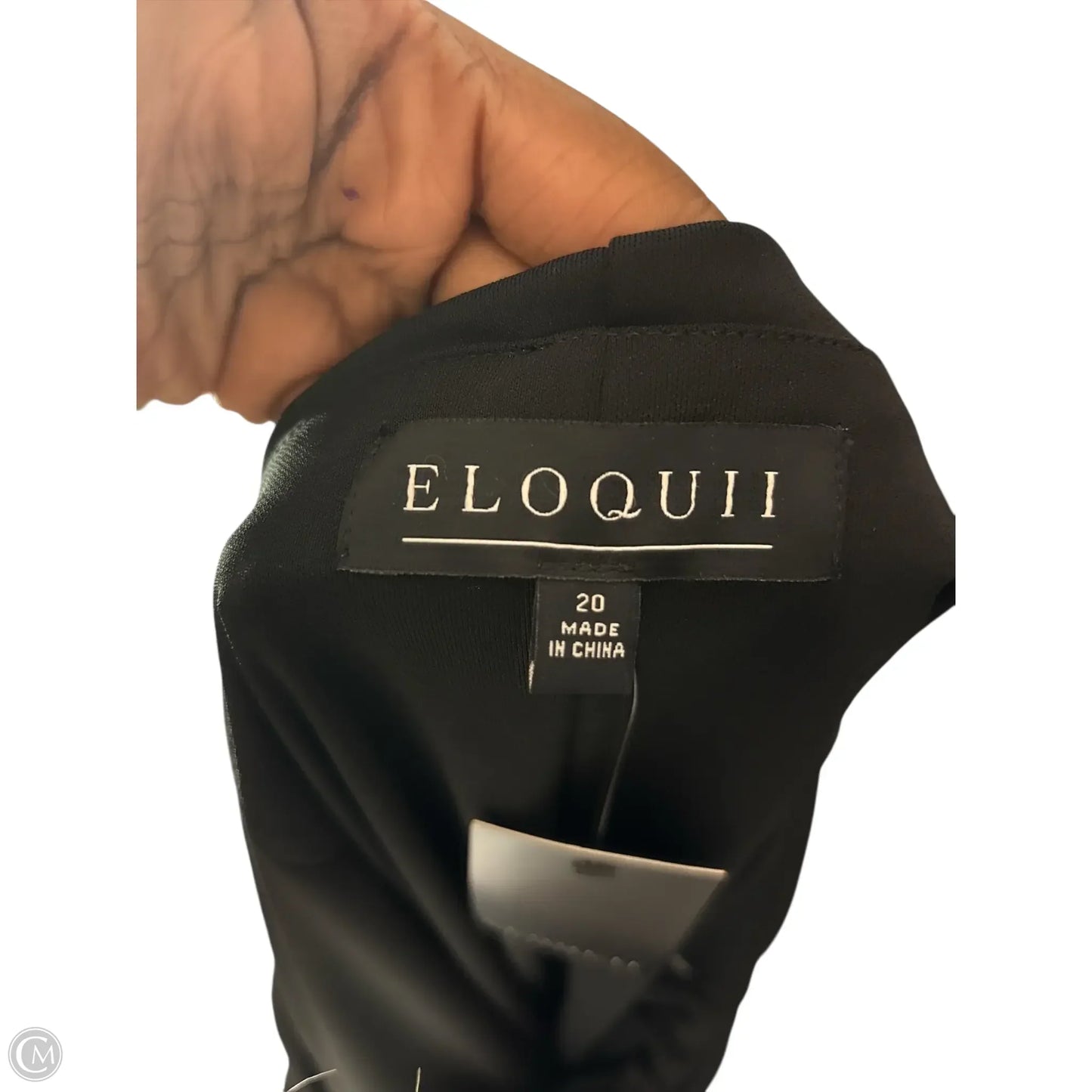 Skirt Midi By Eloquii In Black, Size: 20