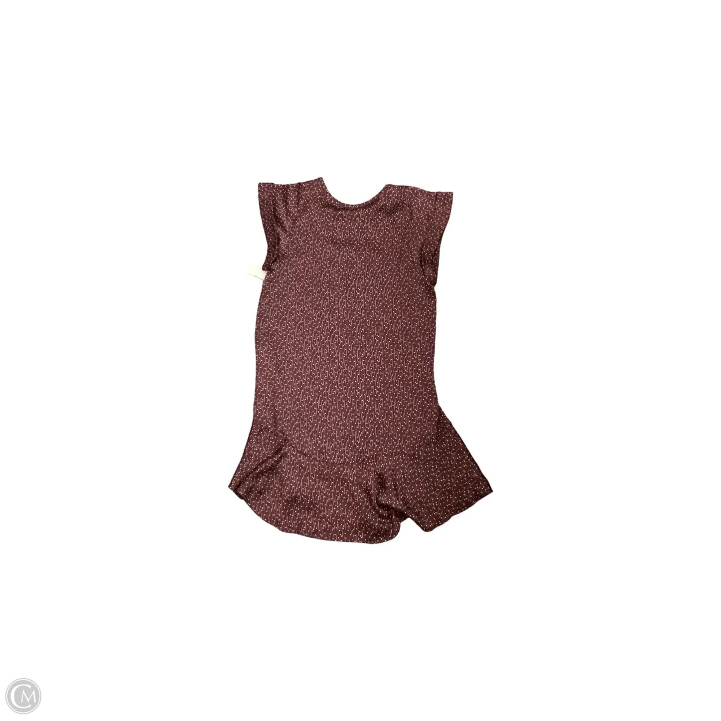 Dress Casual Midi By Joie In Maroon, Size: M