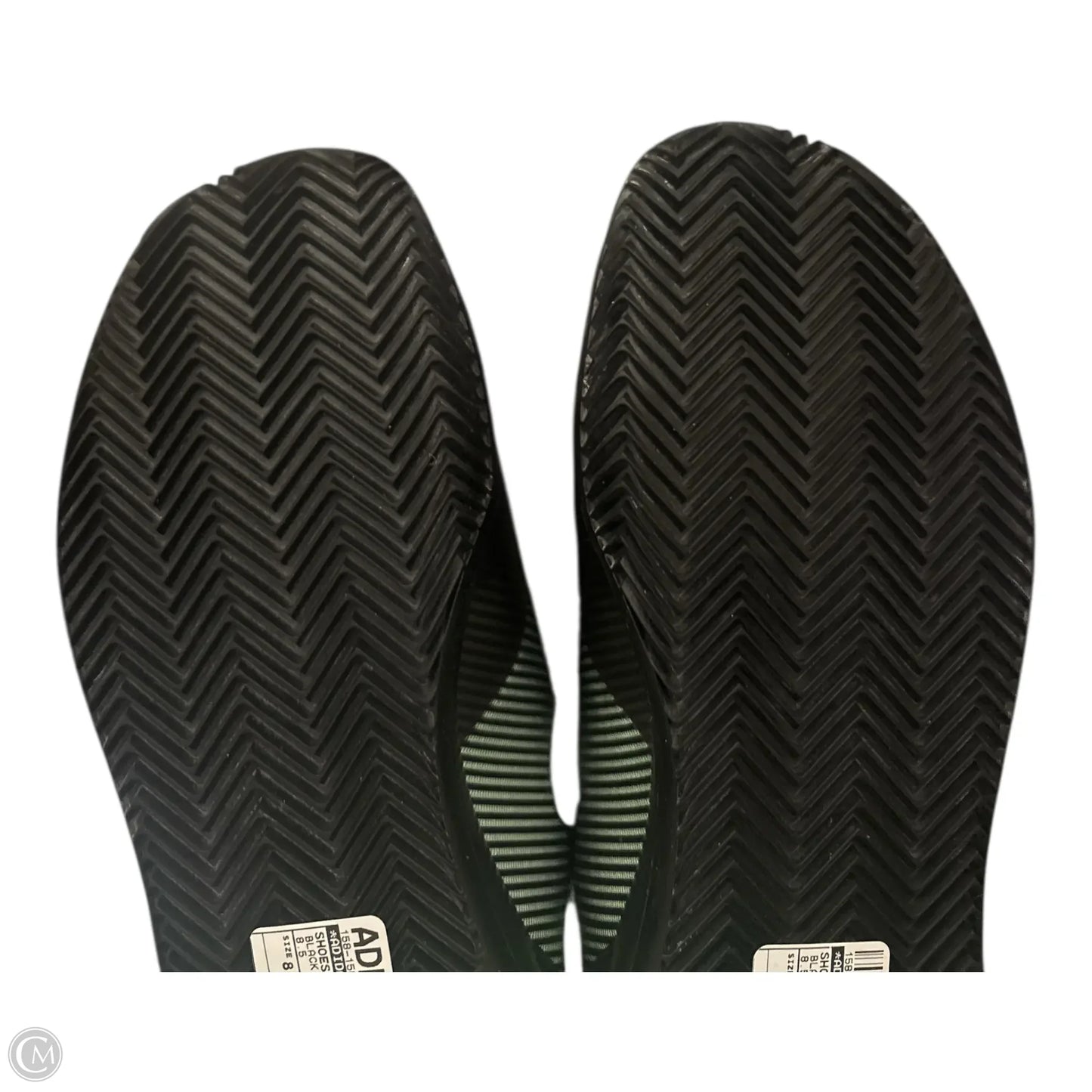 Shoes Athletic By Adidas In Black & Green, Size: 8.5