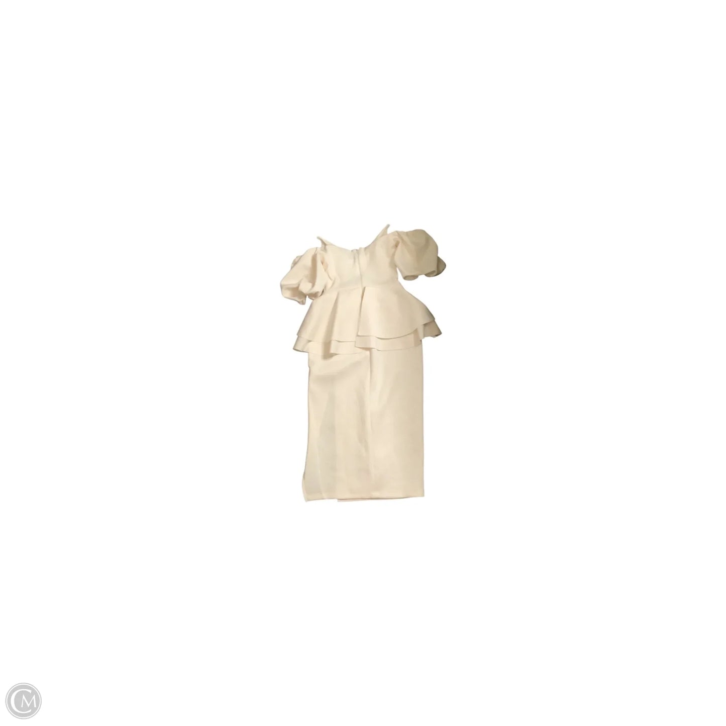 Dress Casual Midi By Asos In Cream, Size: 4