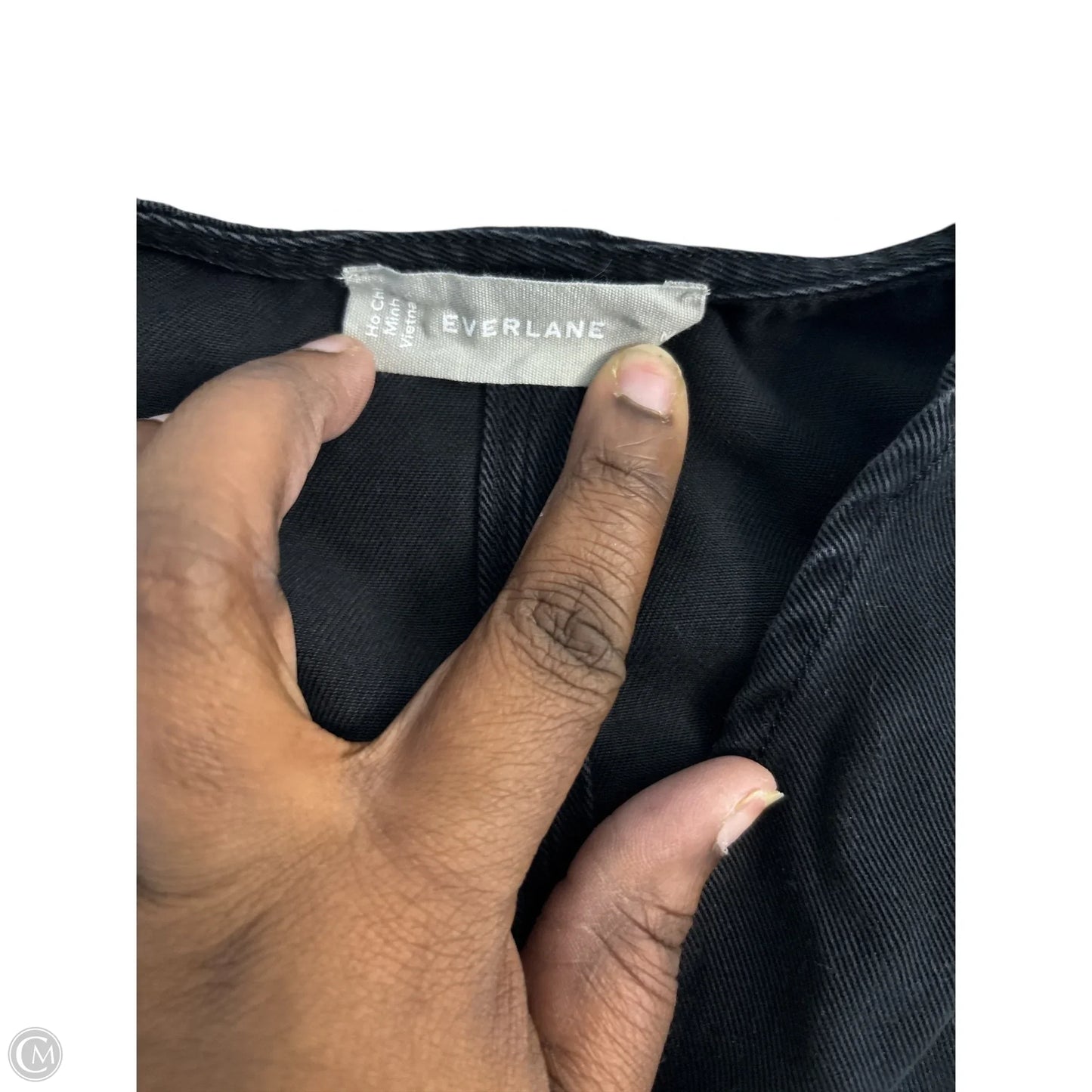 Dress Casual Maxi By Everlane In Black, Size: M