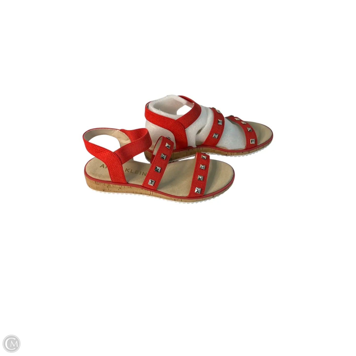 Sandals Flats By Anne Klein In Orange, Size: 9