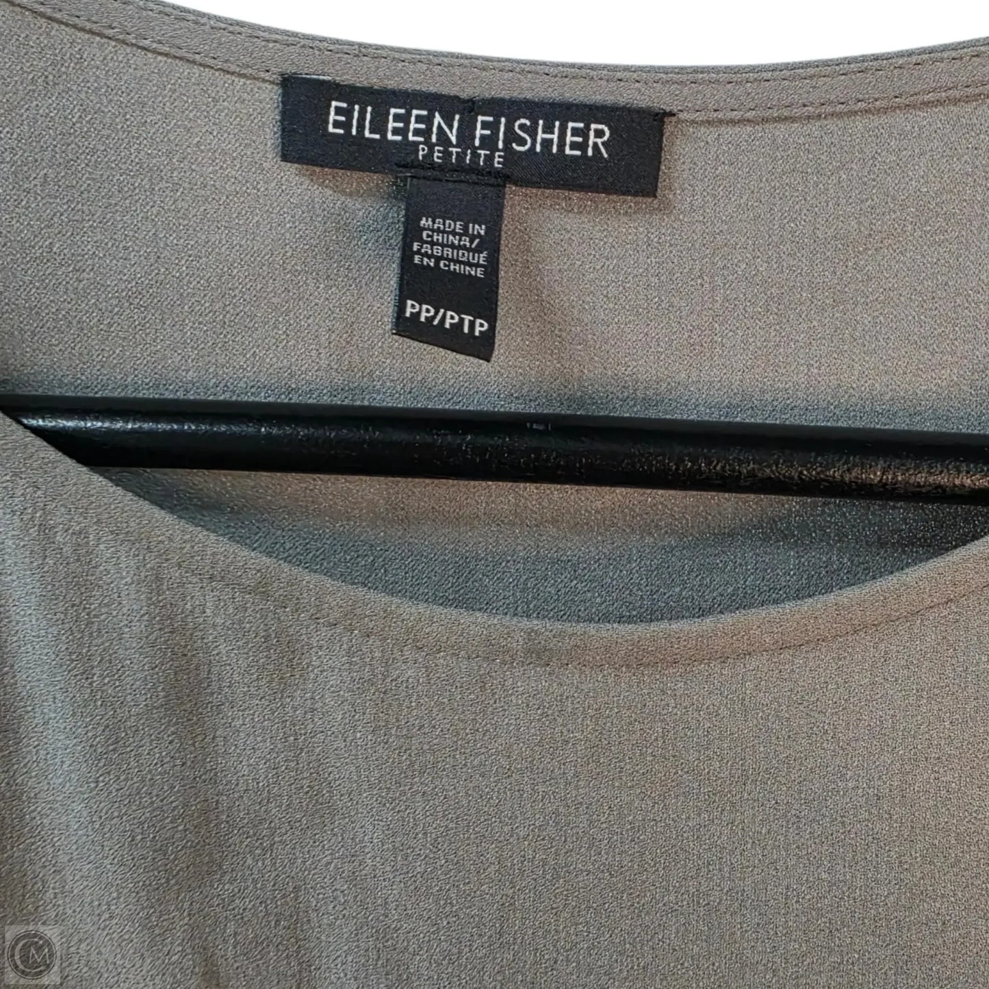 Top Sleeveless Basic By Eileen Fisher In Grey, Size: Sp
