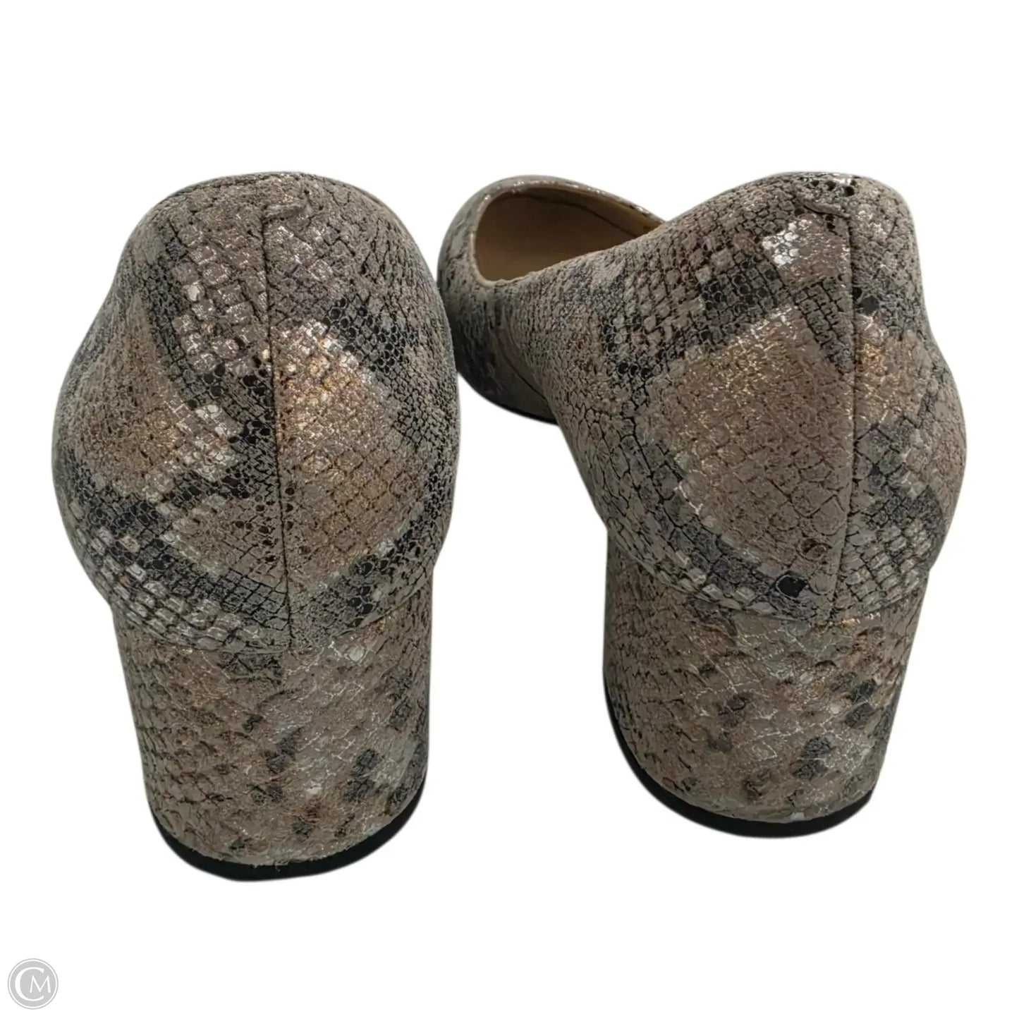 Shoes Heels Block By Cole-haan In Snakeskin Print, Size: 9