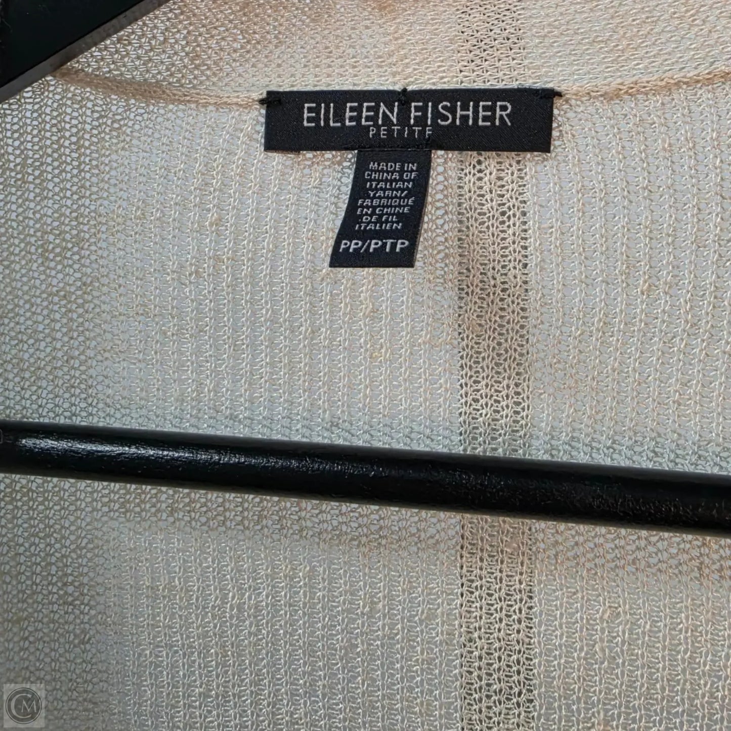 Cardigan By Eileen Fisher In Tan, Size: Sp