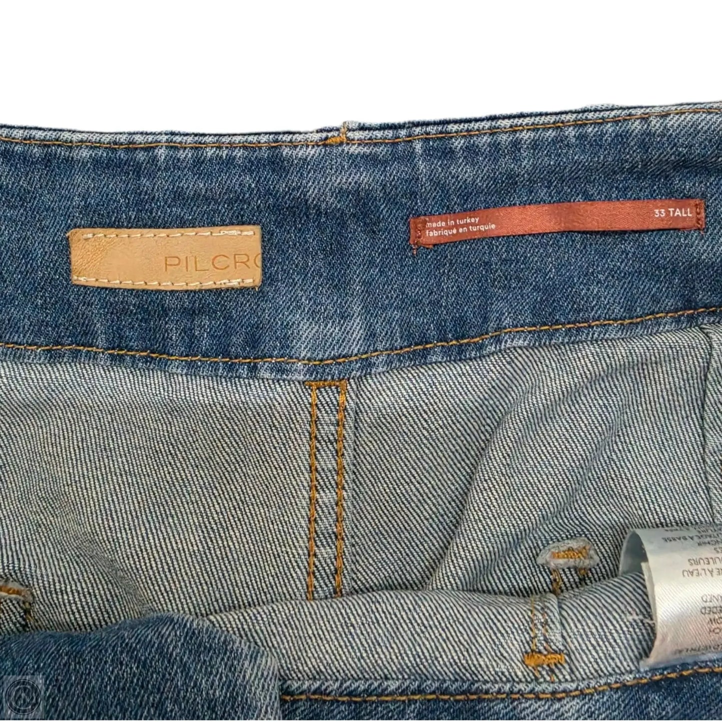 Jeans Wide Leg By Pilcro In Blue, Size: 16