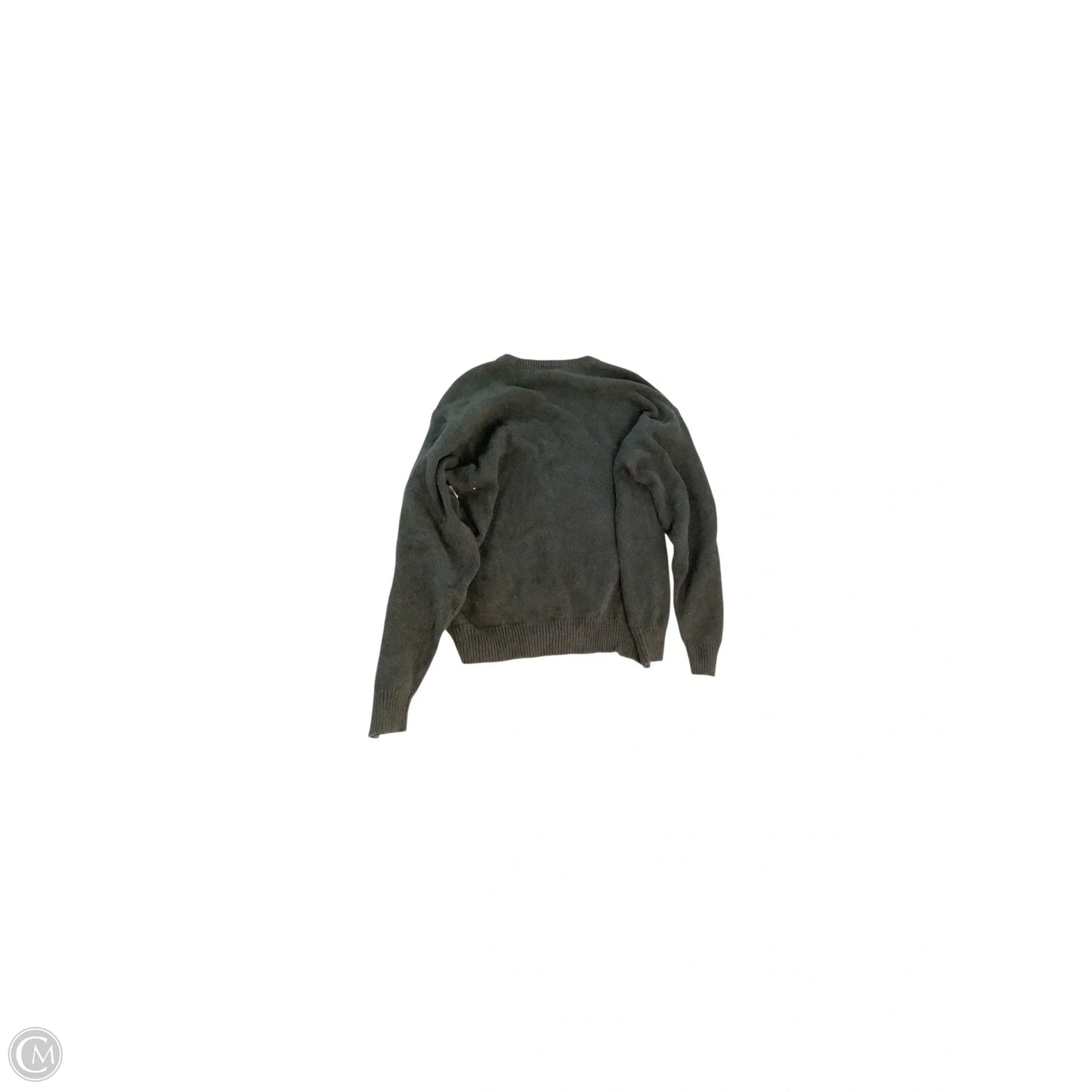 Sweater By Clothes Mentor In Grey & Orange, Size: L