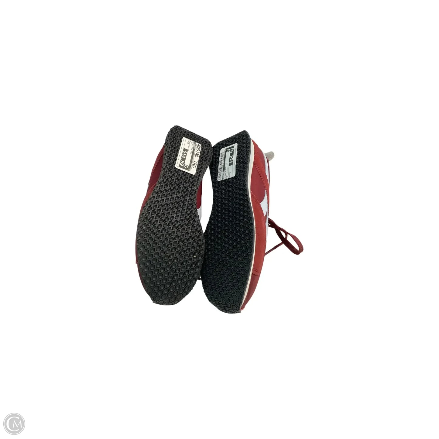 Shoes Athletic By Reebok In Red, Size: 6