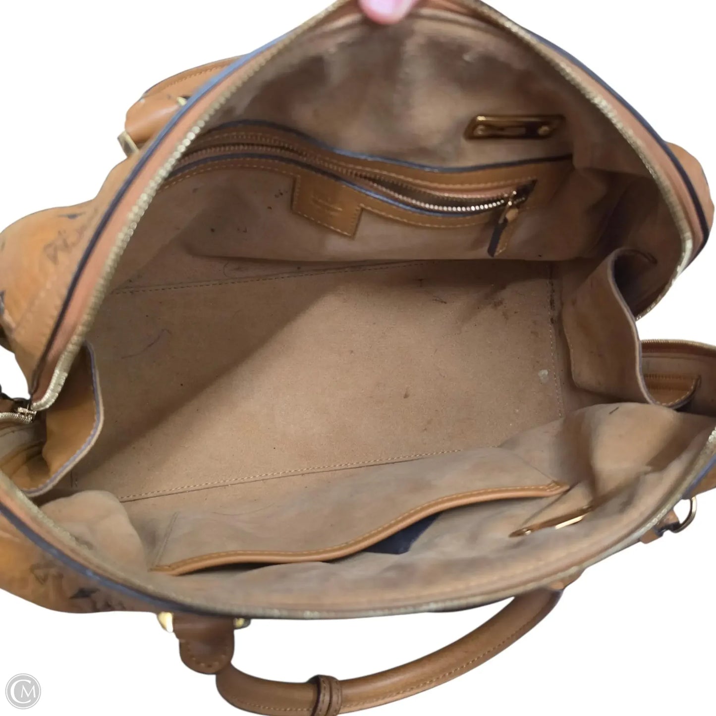 Handbag Luxury Designer By Mcm, Size: Large