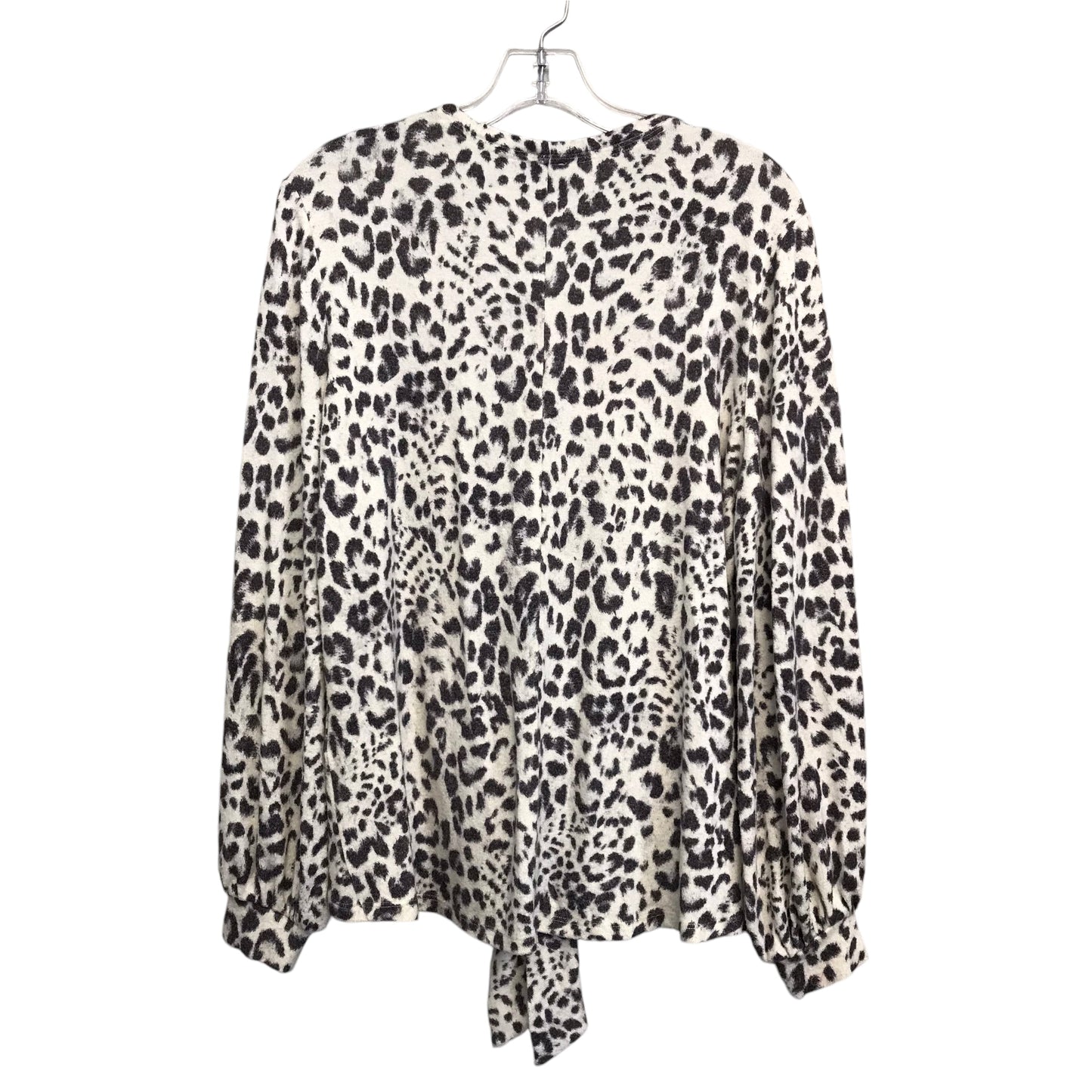Cardigan By Chicos In Animal Print, Size:S