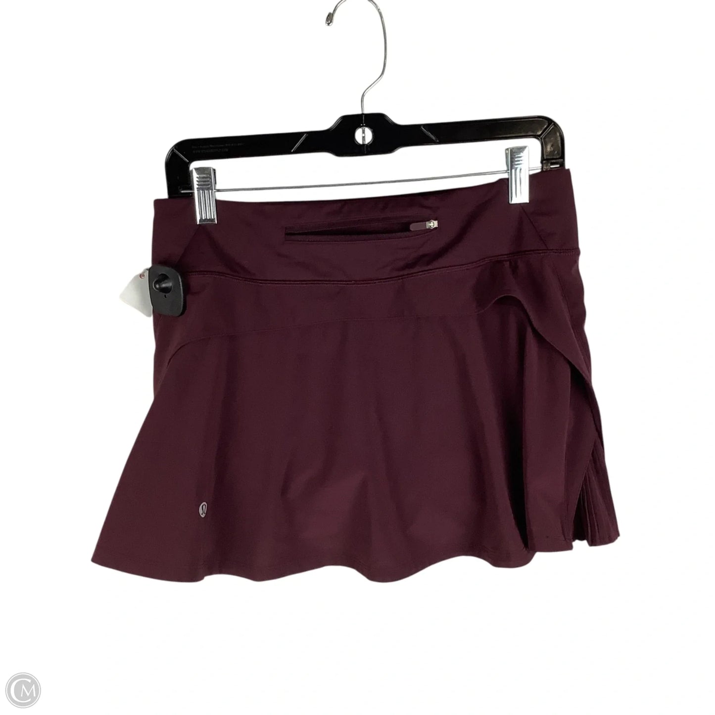 Athletic Skort By Lululemon In Maroon, Size: 6
