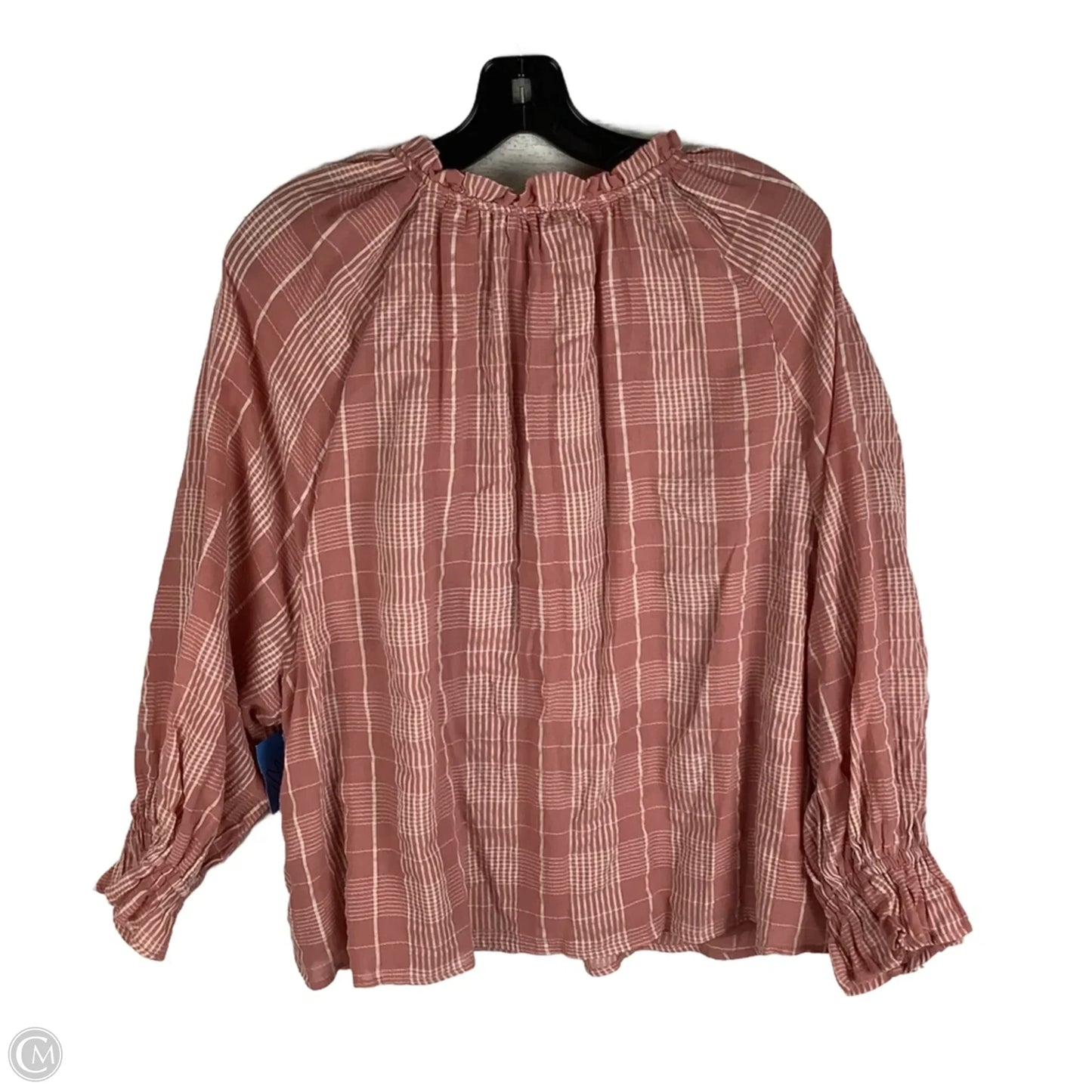 Top Long Sleeve By Entro In Pink, Size: S