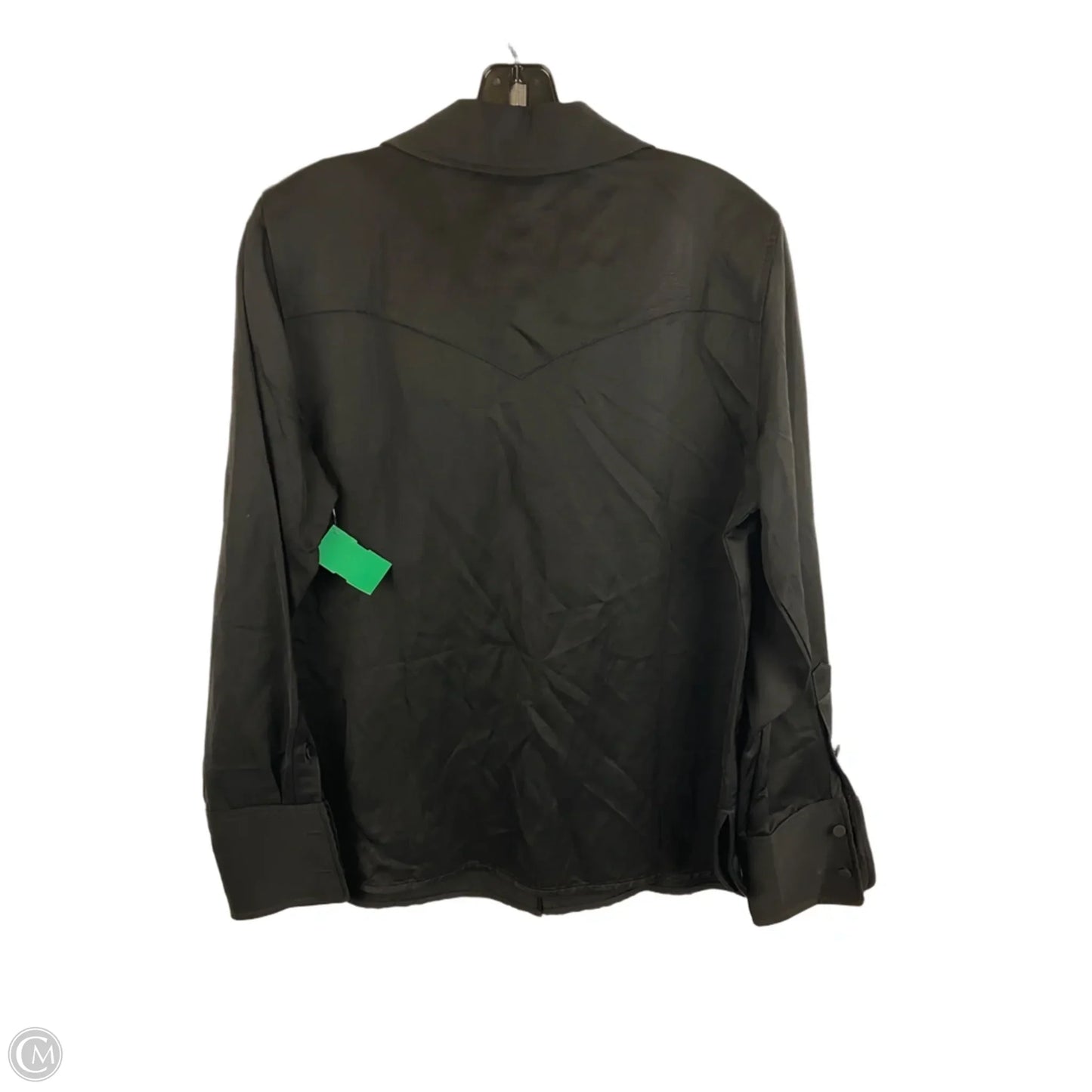 Top Long Sleeve By Madewell In Black, Size: 8